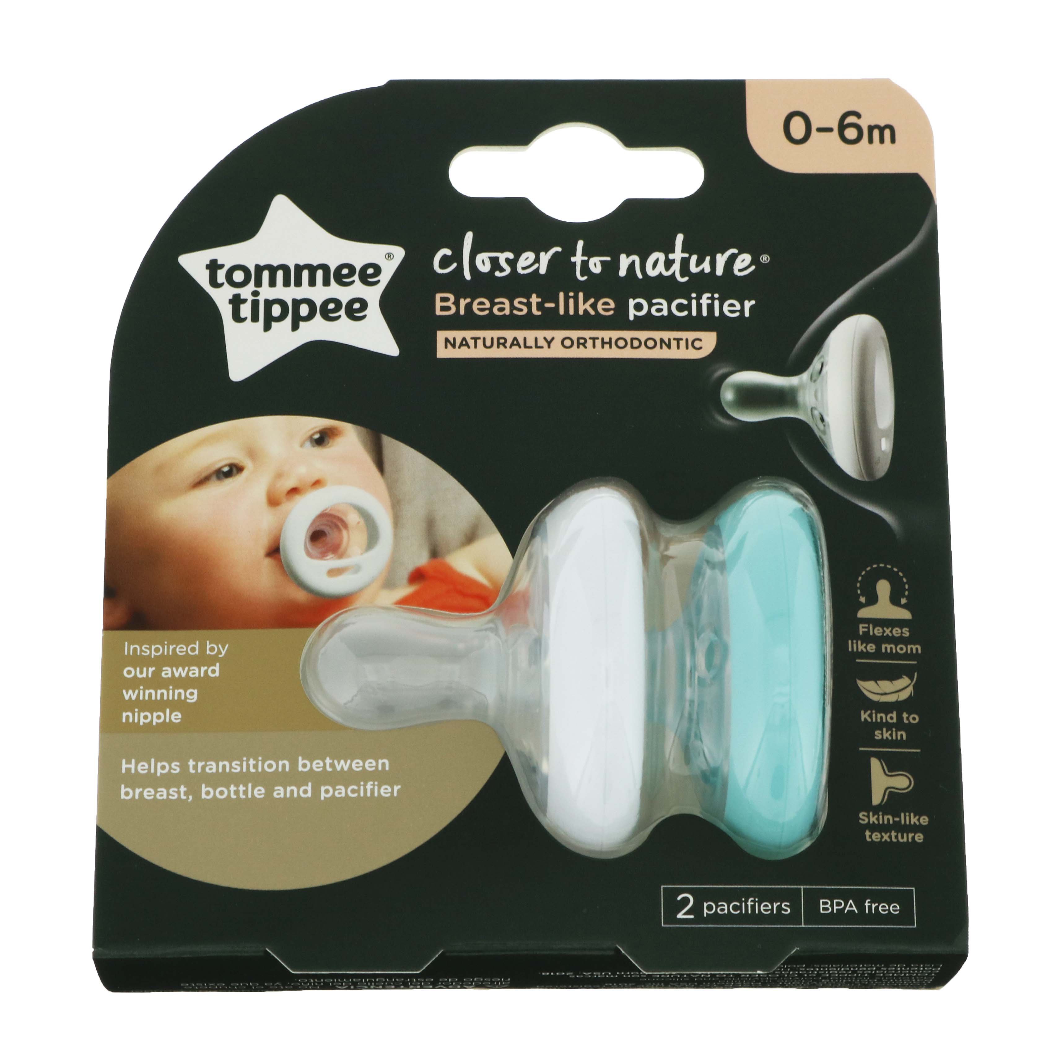 Tommee Tippee Breast Like Soother Pacifier 0-6M - Shop Pacifiers at H-E-B