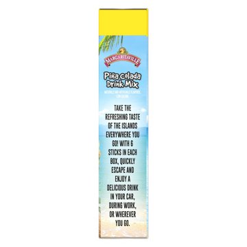Margaritaville Singles-To-Go Sugar Free Drink Mix – Pina Colada, 6 ct