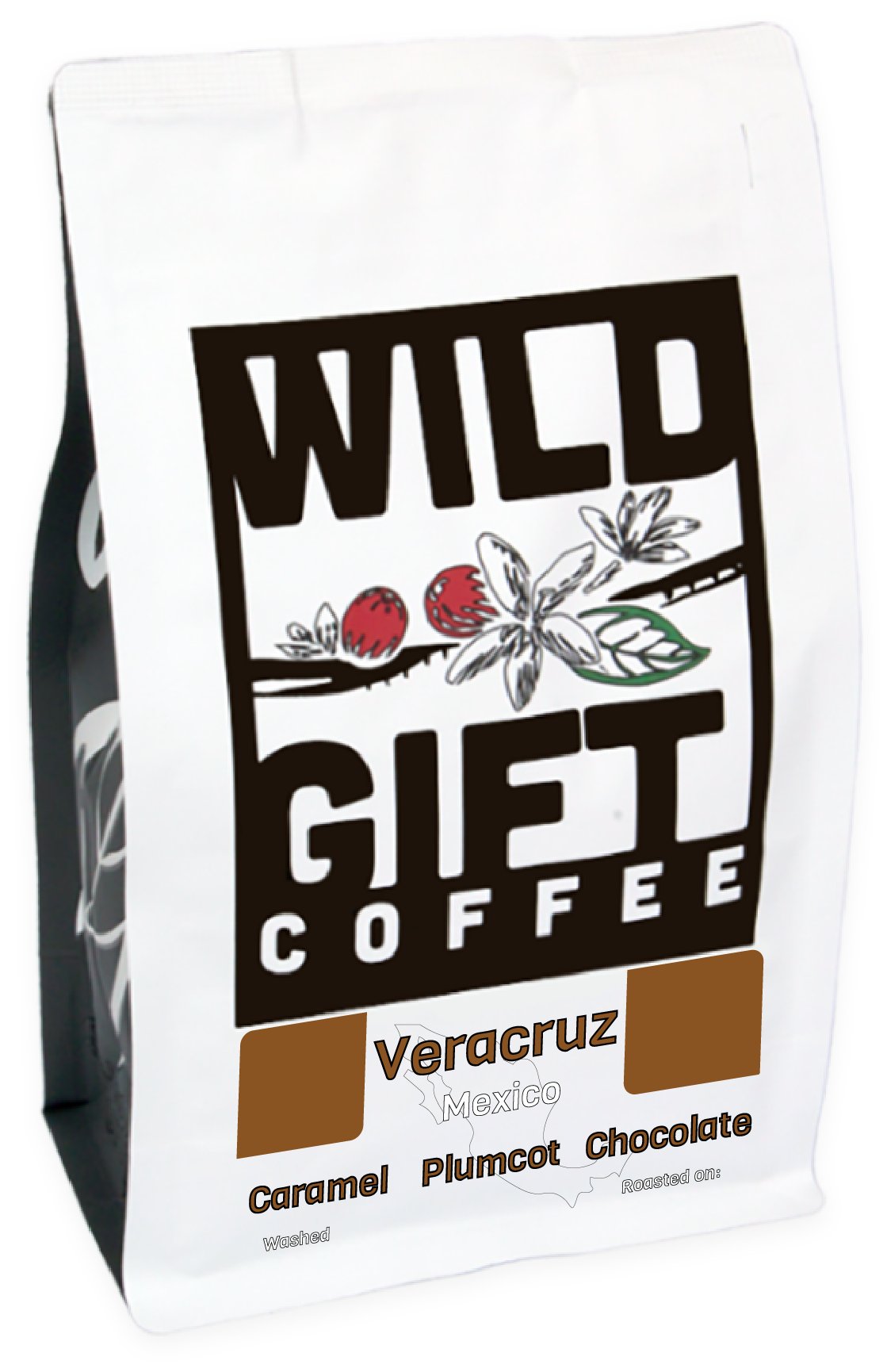Wild Gift Coffee Veracruz Whole Bean Mexican Coffee, 12 oz
