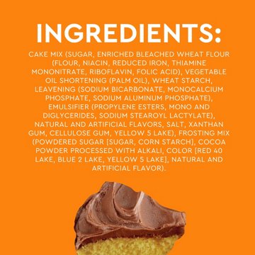 Duncan Hines Easy Cake Kit Golden Fudge Cake Mix, 8.4 oz