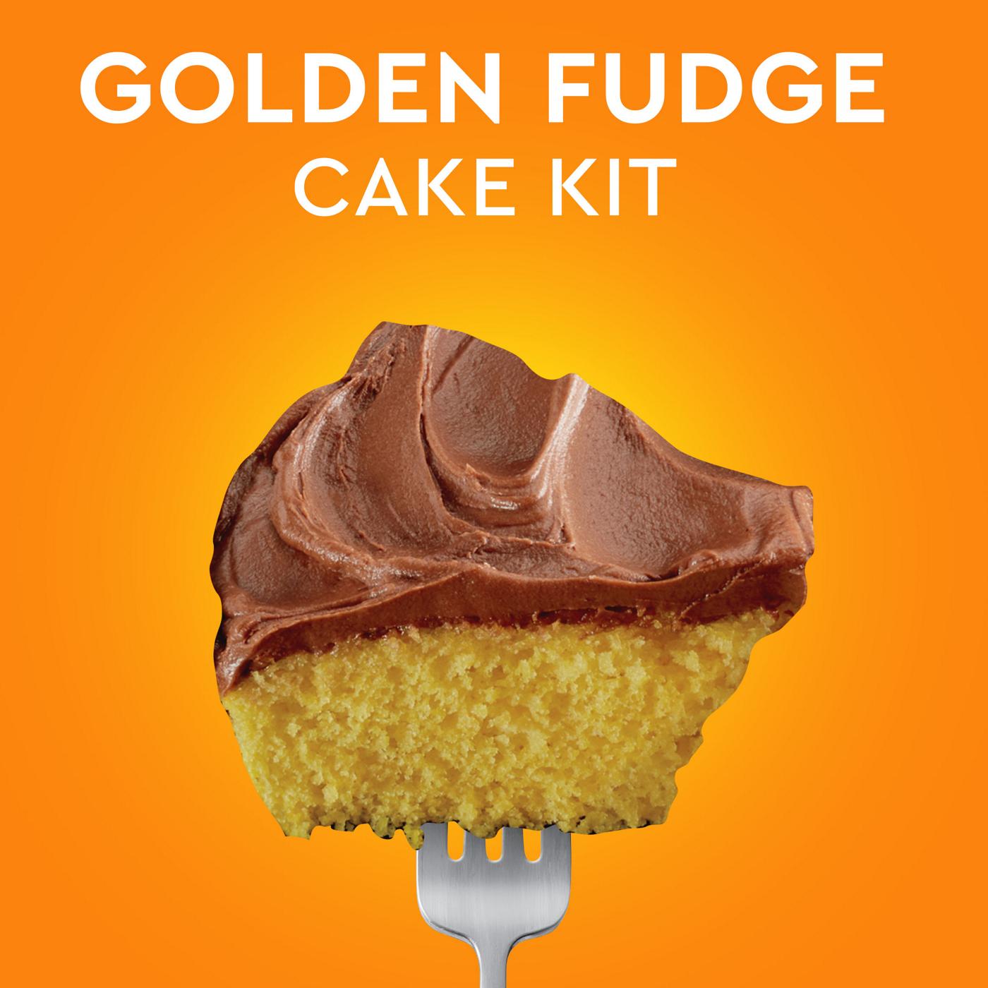 Duncan Hines Easy Cake Kit Golden Fudge Cake Mix; image 6 of 7