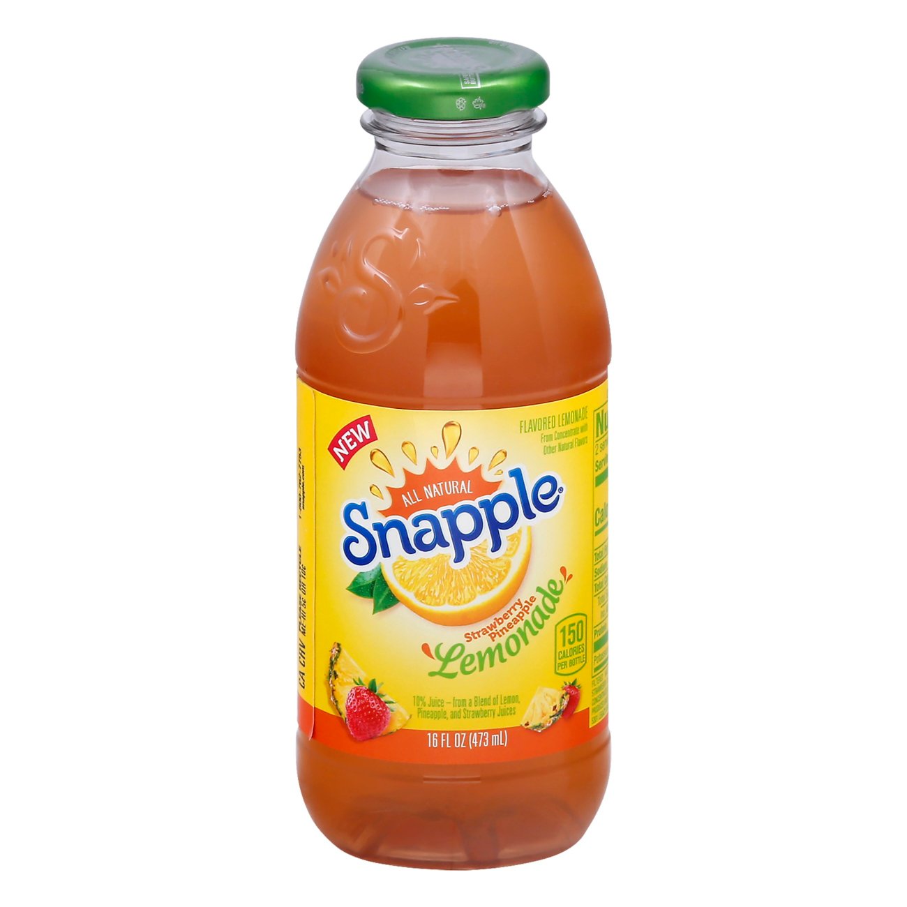 Snapple Strawberry Pineapple Lemonade Shop Tea at HEB