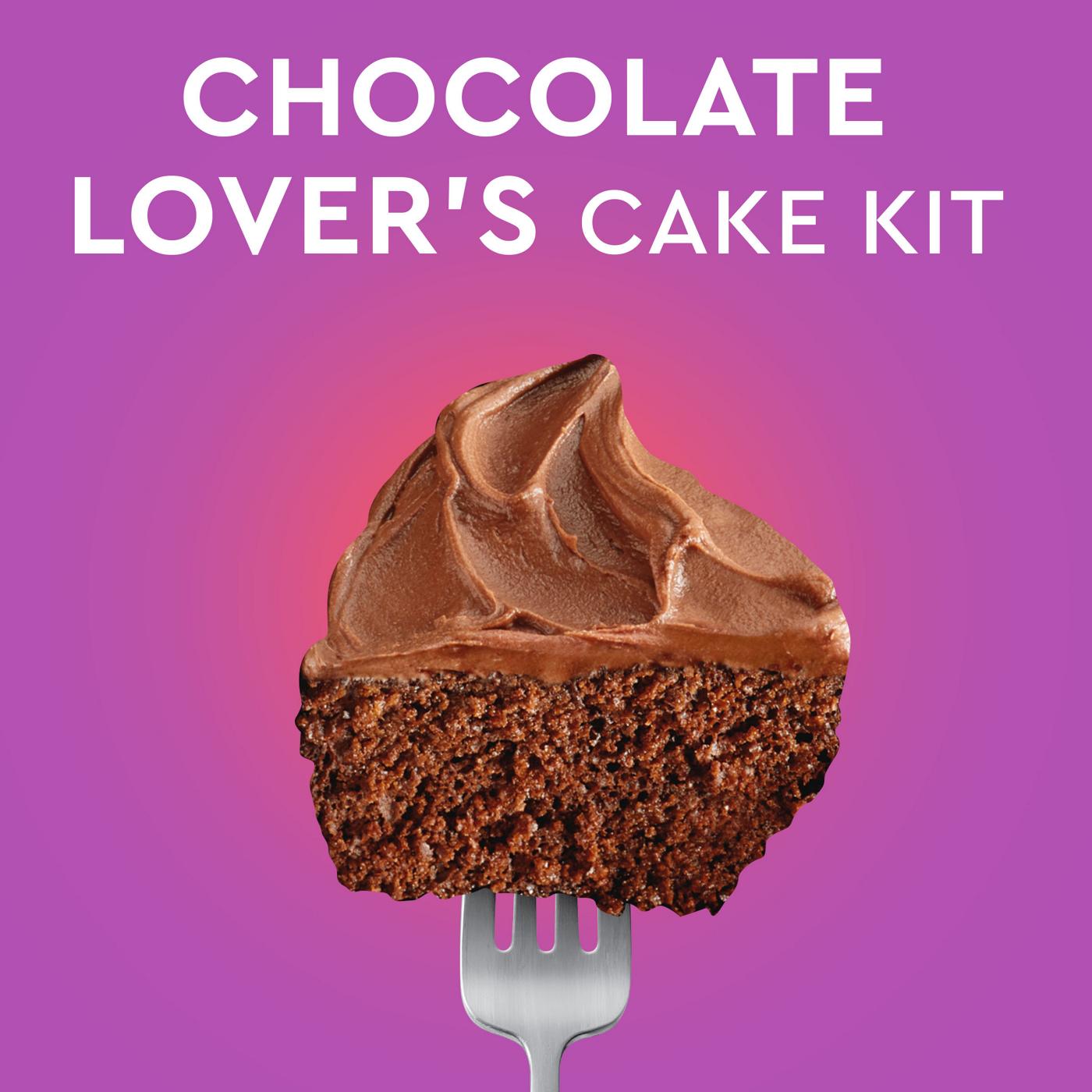 Duncan Hines Easy Cake Kit Chocolate Lover's Cake Mix; image 2 of 7