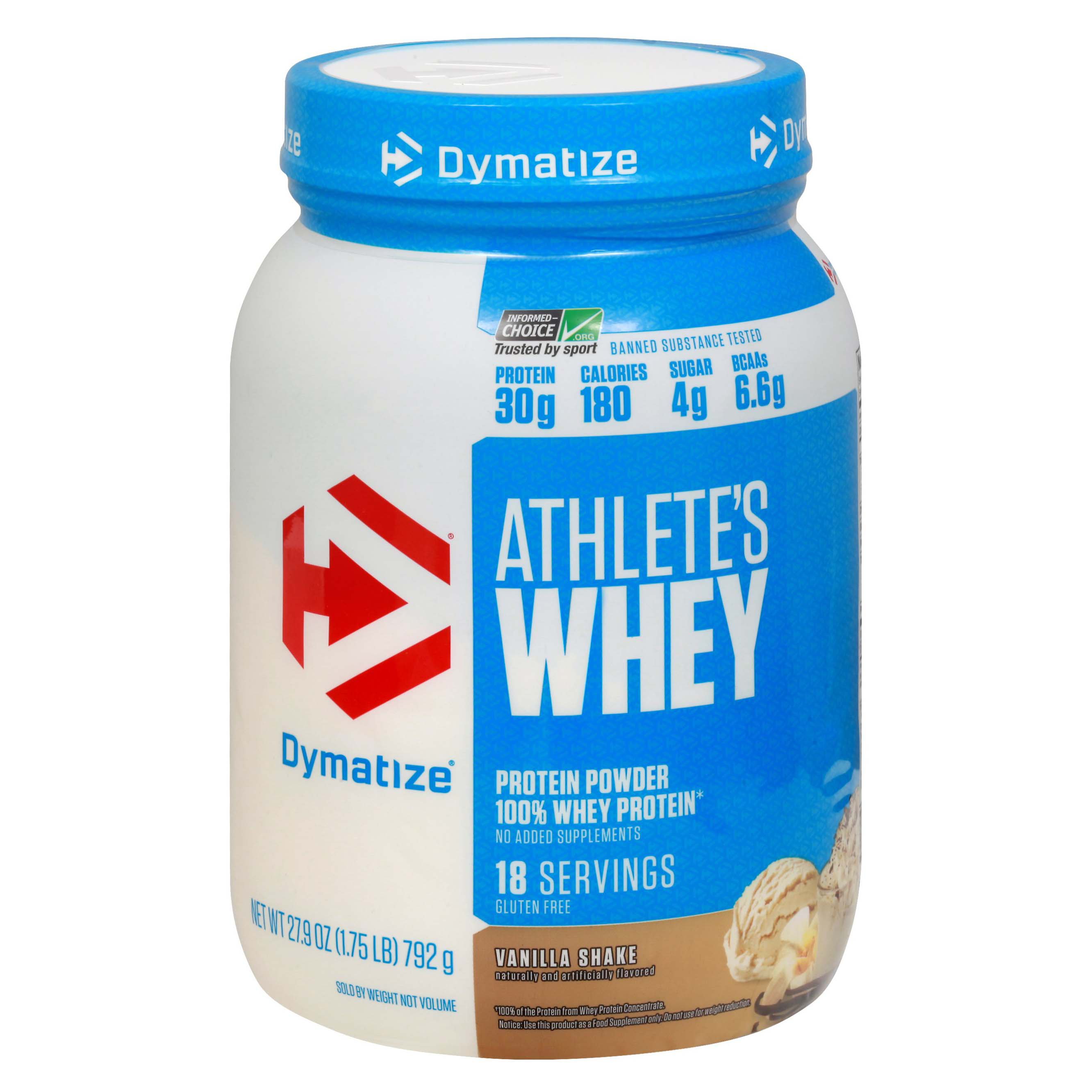 Dymatize Athlete's Whey Vanilla Shake Protein Powder - Shop Diet ...