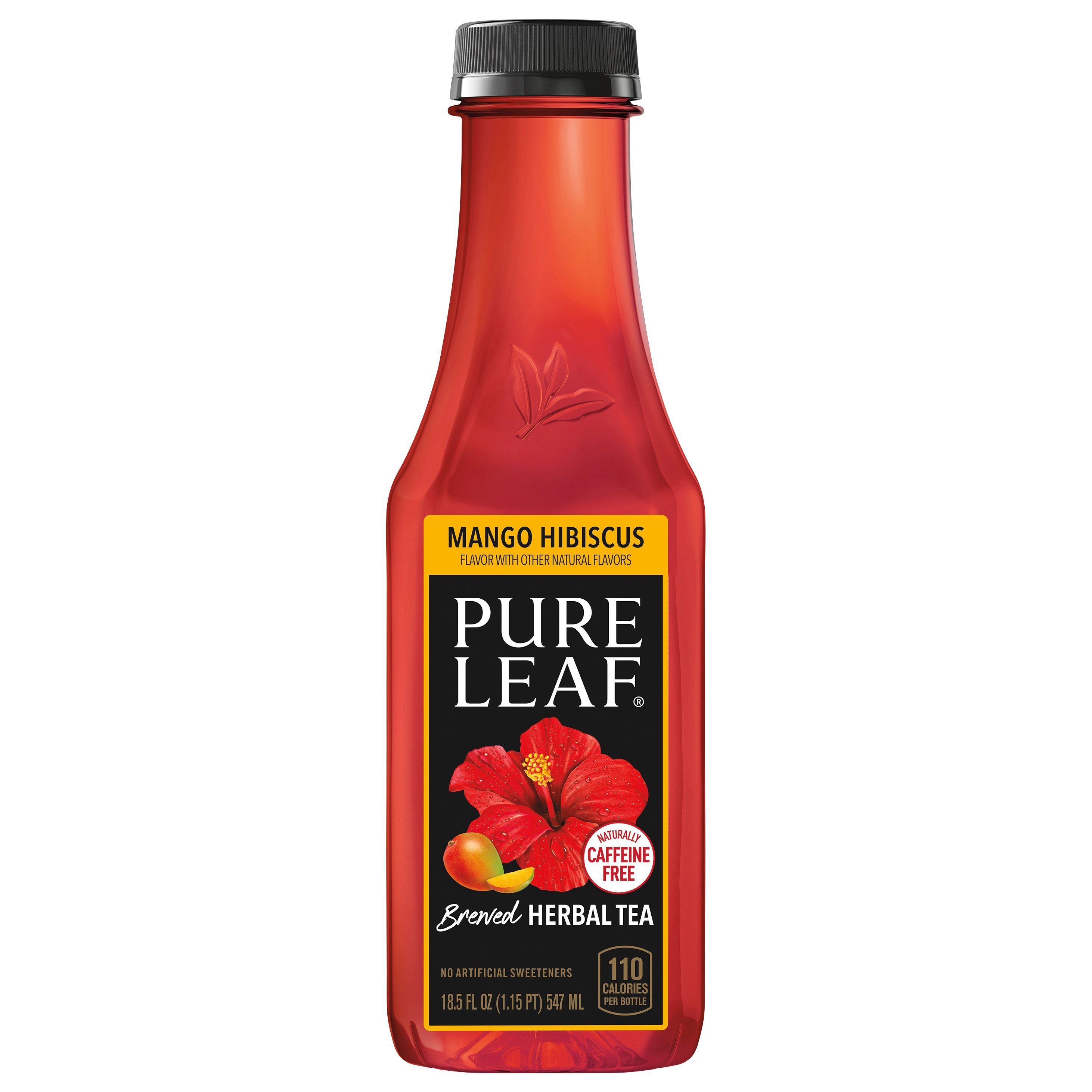 Pure Leaf Mango Hibiscus Brewed Herbal Tea - Shop Tea at H-E-B