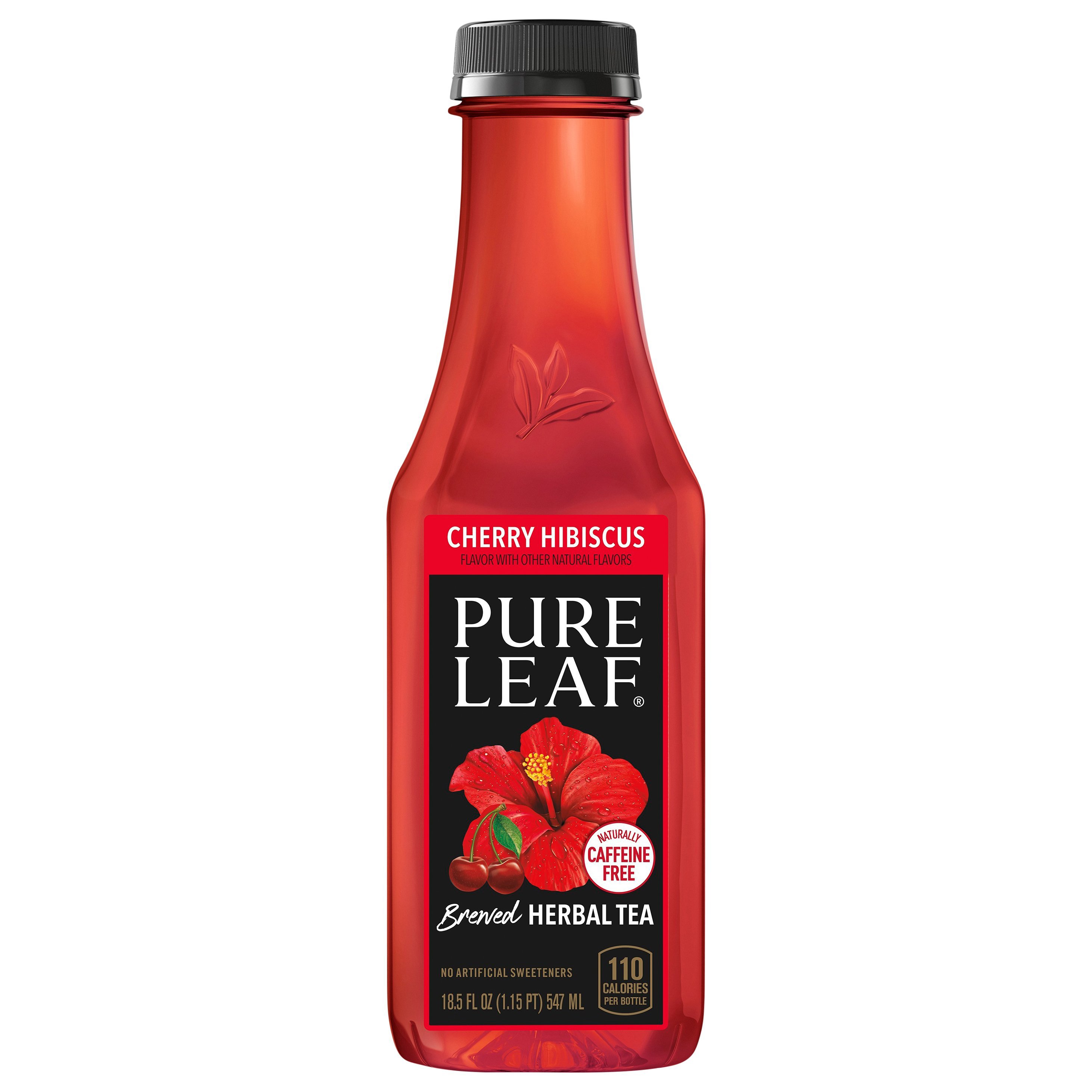 Pure Leaf Cherry Hibiscus Brewed Herbal Tea Shop Tea At H E B 3696