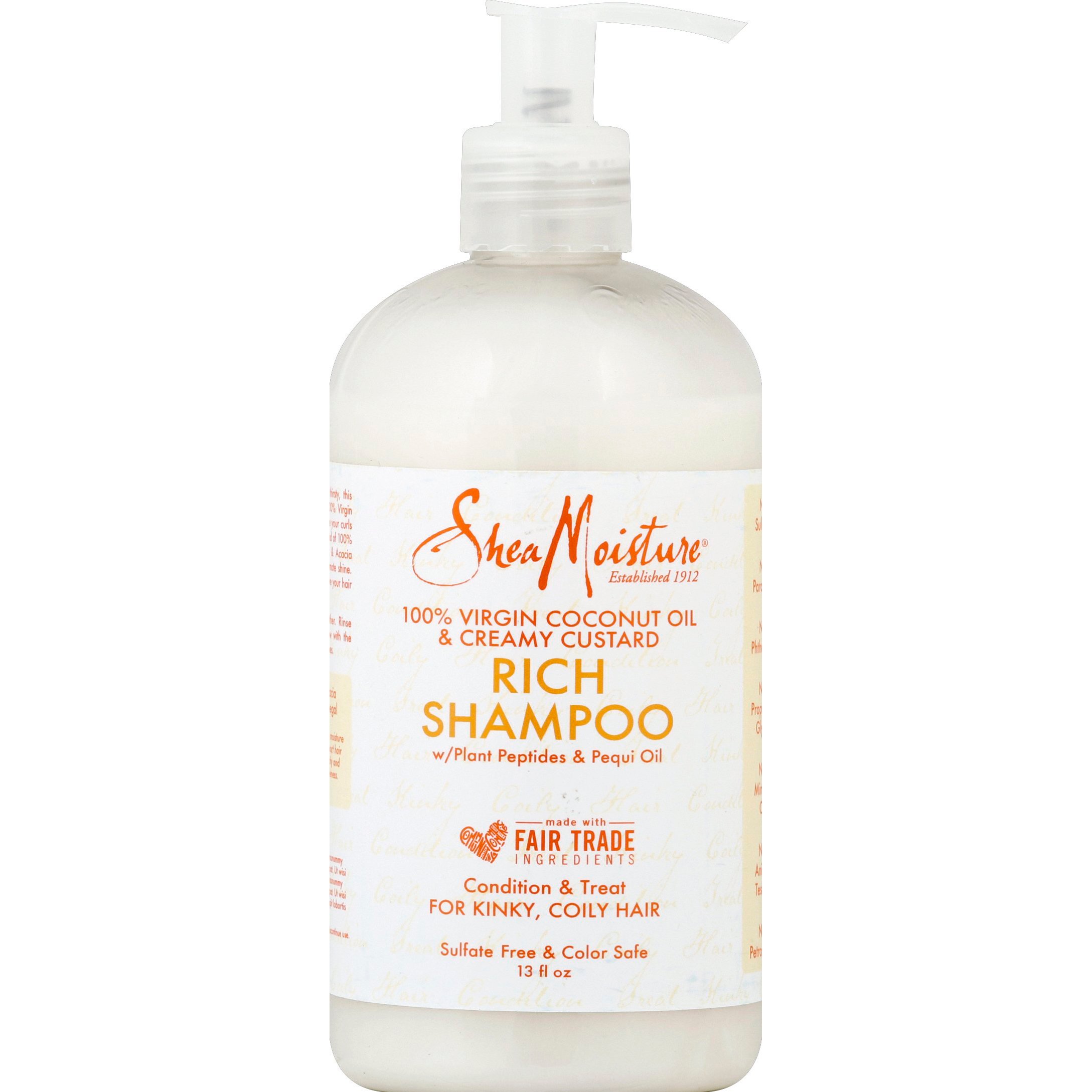 Shea Moisture Coconut Custard Wash N Go Shampoo Shop Shampoo