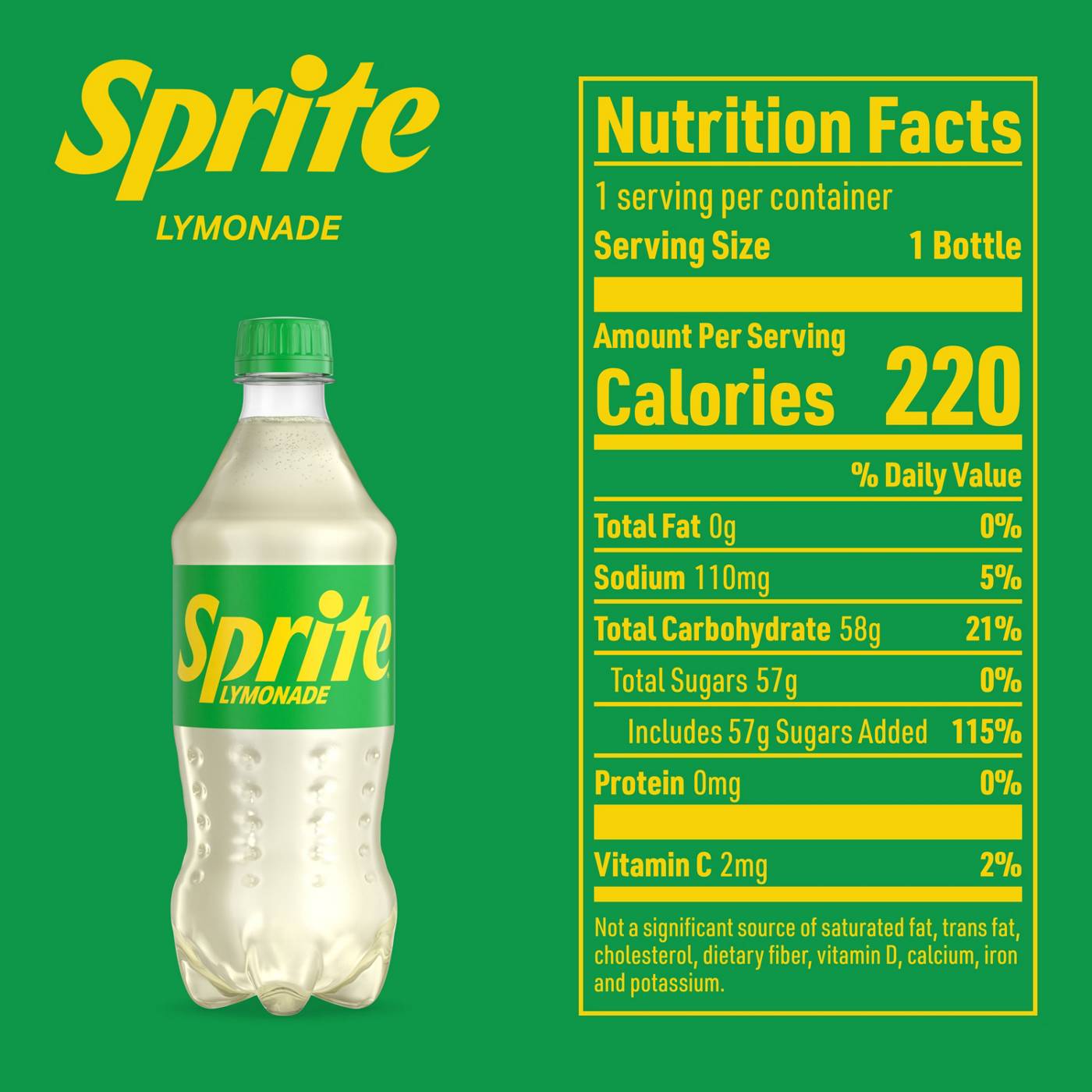 Sprite Lymonade Sprite with Lemonade Soda Soft Drink; image 3 of 7