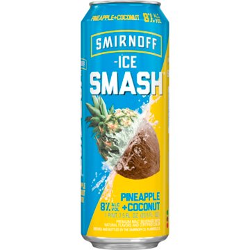 Smirnoff Ice Smash Pineapple And Coconut, 23.5 fl oz