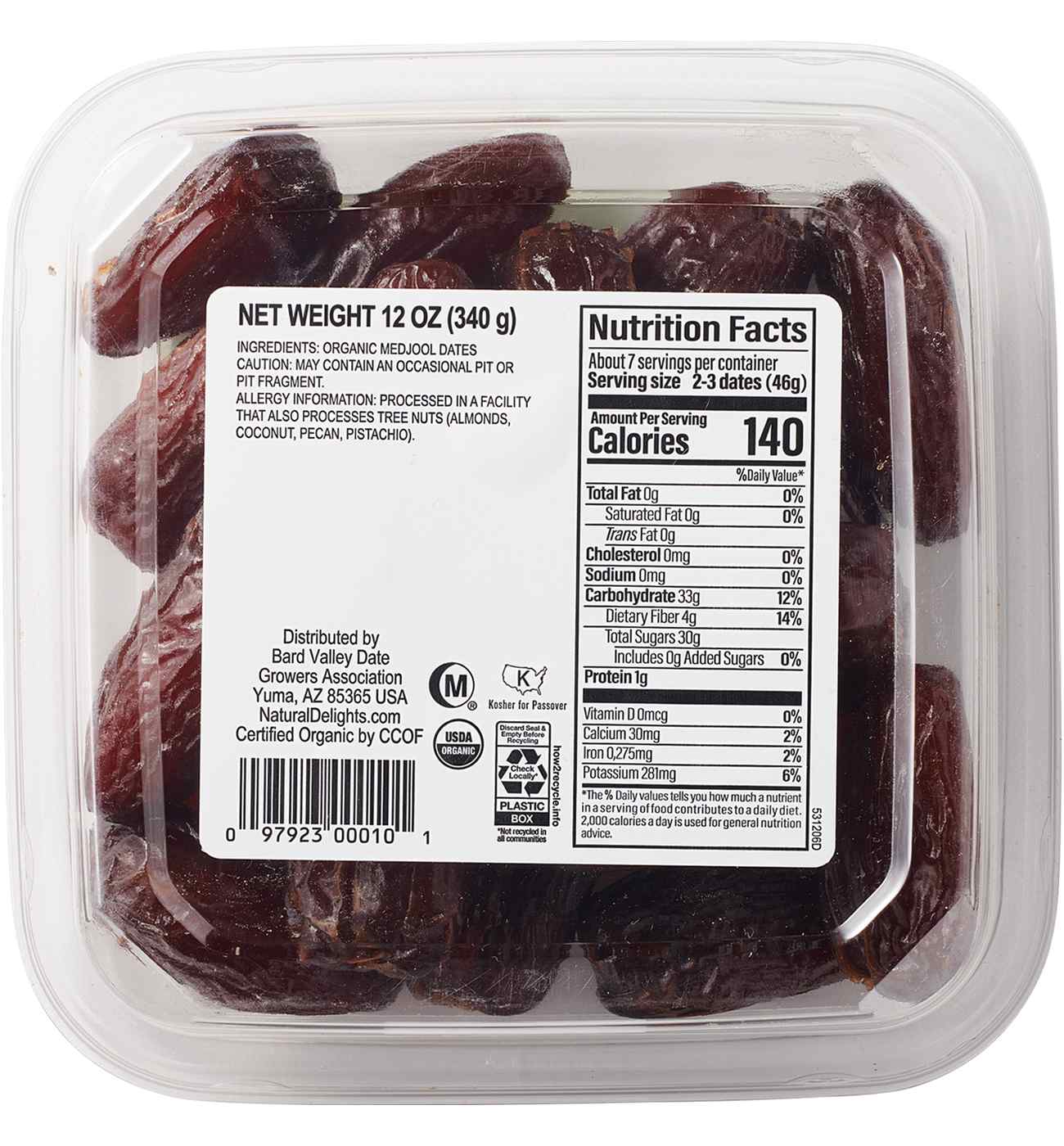 Natural Delights Fresh Organic Pitted Medjool Dates; image 2 of 2