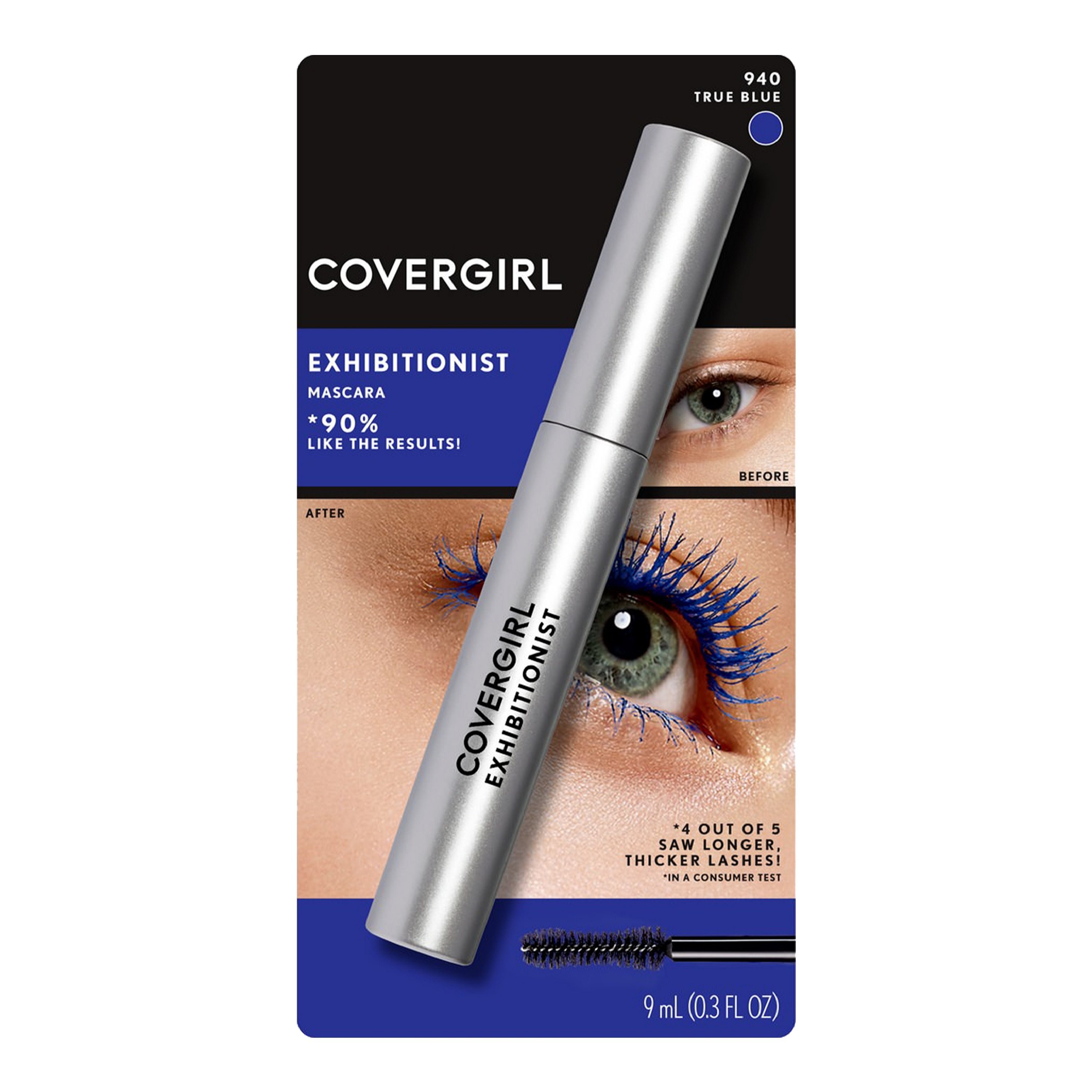 Covergirl Exhibitionist Mascara 940 True Blue Shop Eyes At H E B   002784532