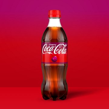 Coca-Cola Cherry Coke Soda Soft Drink 6 pk Bottles