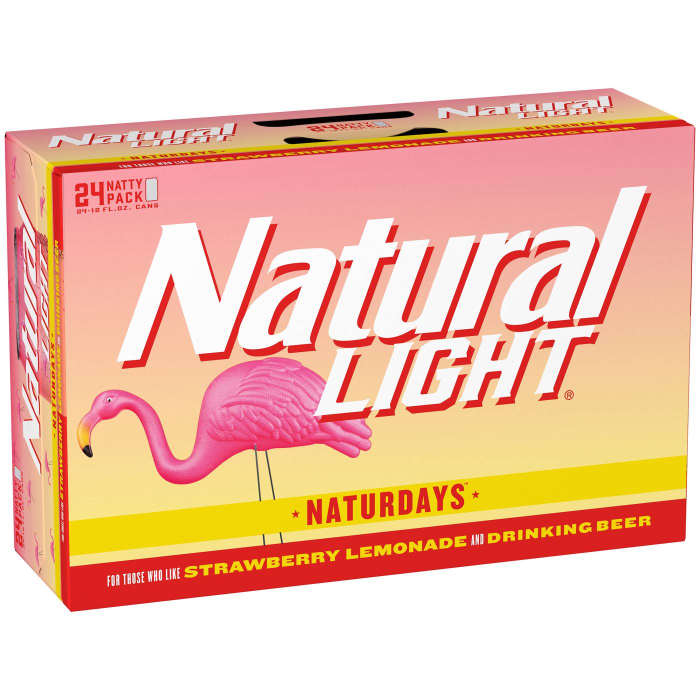 Natural Light Naturdays Beer 12 oz Cans; image 1 of 2