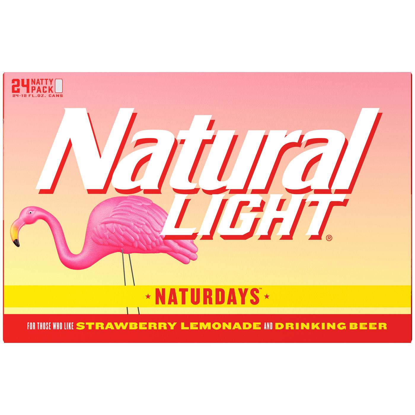 Natural Light Naturdays Beer 12 oz Cans; image 2 of 2