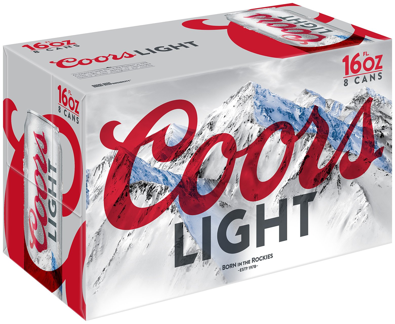 Coors Light Beer 16 oz Cans - Shop Beer at H-E-B