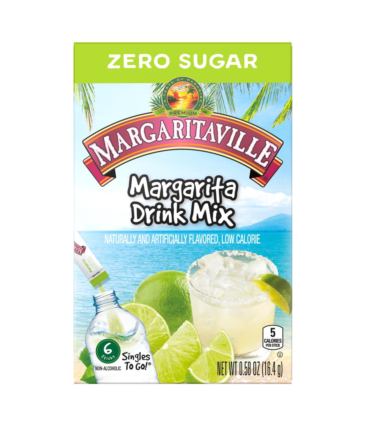 Margaritaville SinglesToGo Sugar Free Drink Mix Margarita Shop