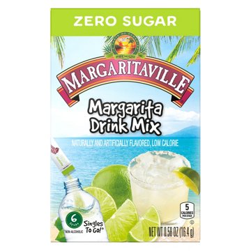 Margaritaville Singles-To-Go Sugar Free Drink Mix – Margarita, 6 ct