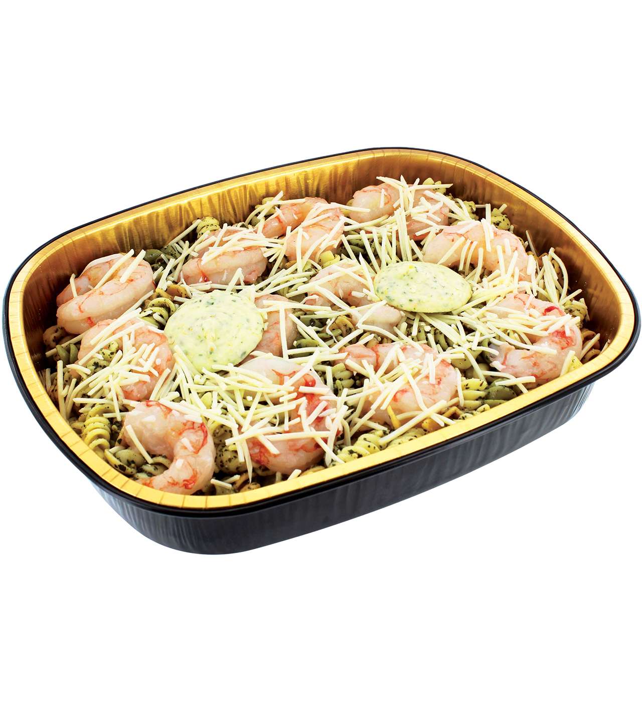 Meal Simple by H-E-B Shrimp Basil Pesto Pasta Bake - Family Size; image 1 of 2