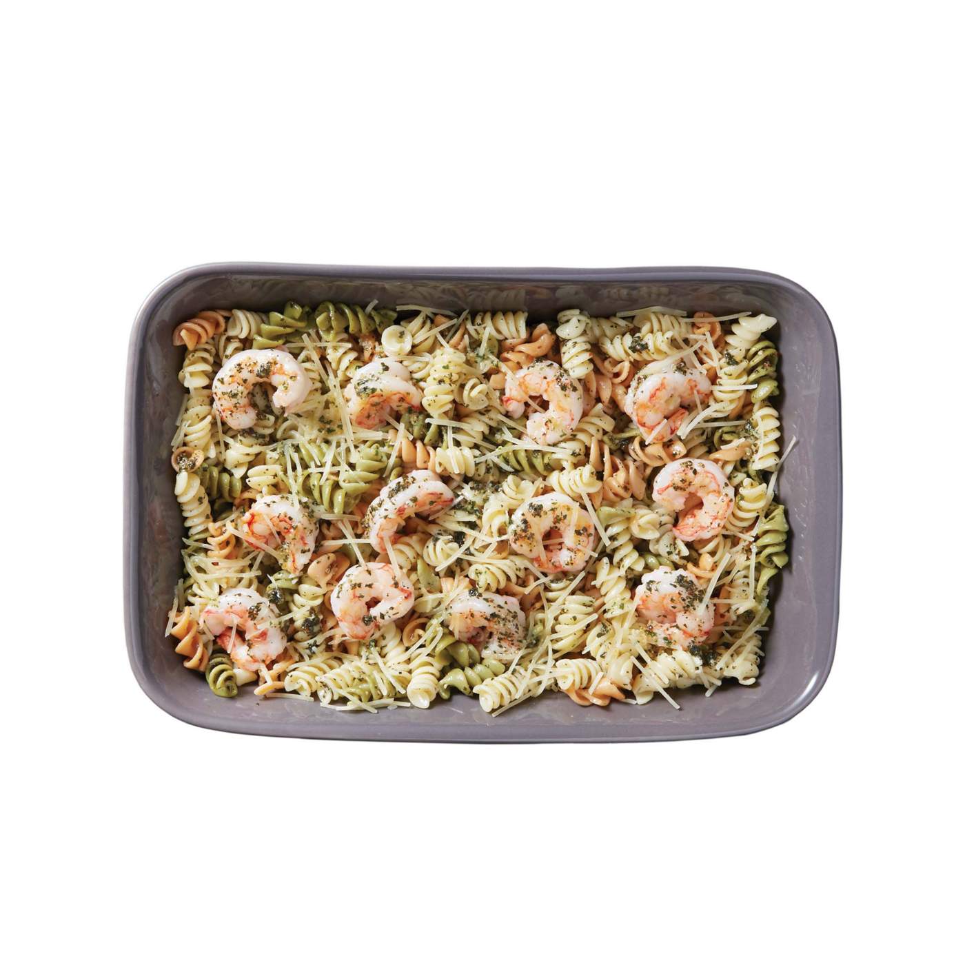 Meal Simple by HEB Shrimp Basil Pesto Pasta Bake Family Size Shop