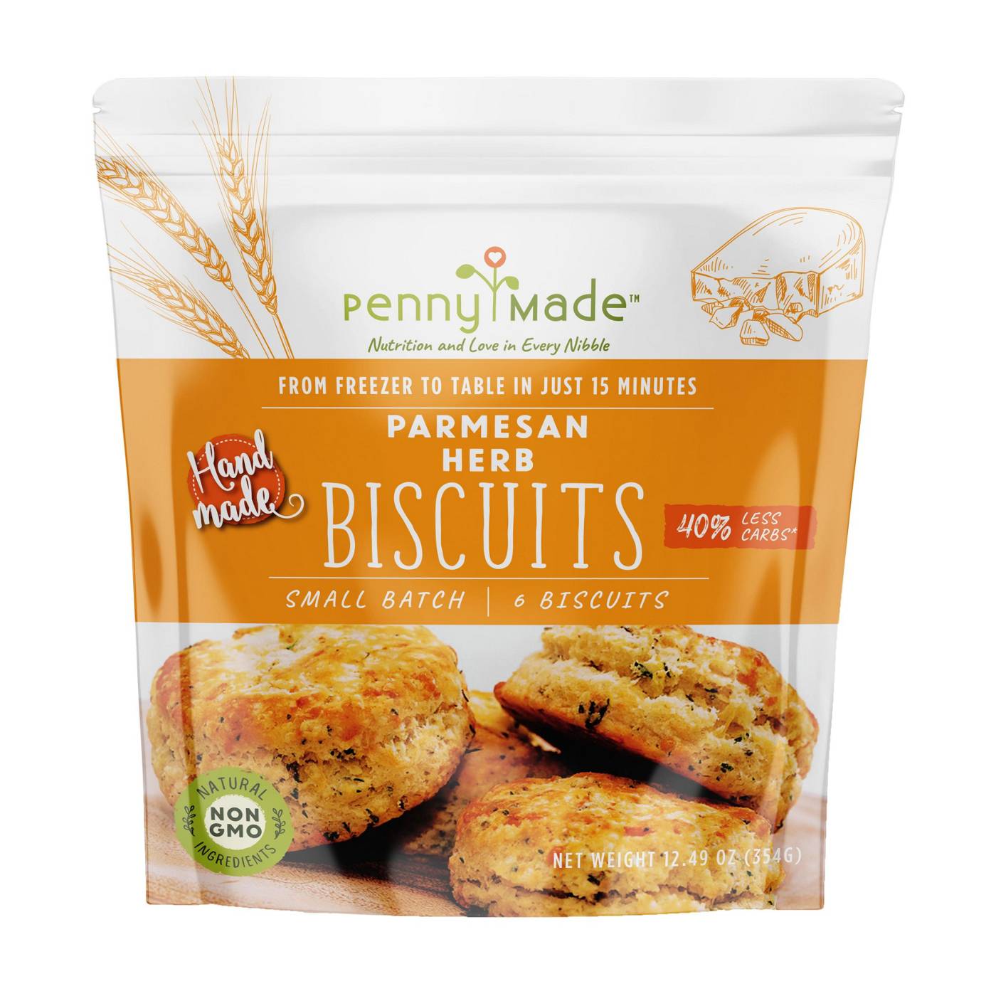 Pennymade Parmesan Herb Biscuits; image 1 of 2