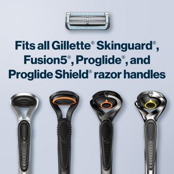 Gillette SkinGuard Razor + 1 Blade Refill for Men
