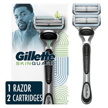 Gillette SkinGuard Razor + 1 Blade Refill for Men