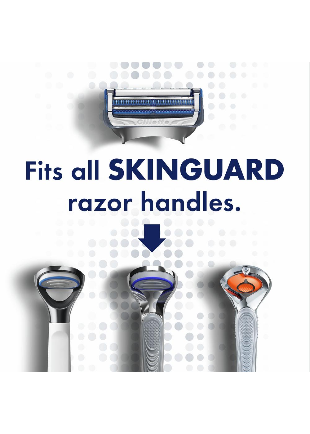 Gillette SkinGuard + 2 Blade Refills - Shop Razors & Blades at