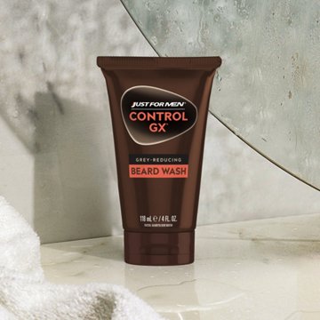Just For Men Control GX Gray Reducing Beard Wash, 4 oz