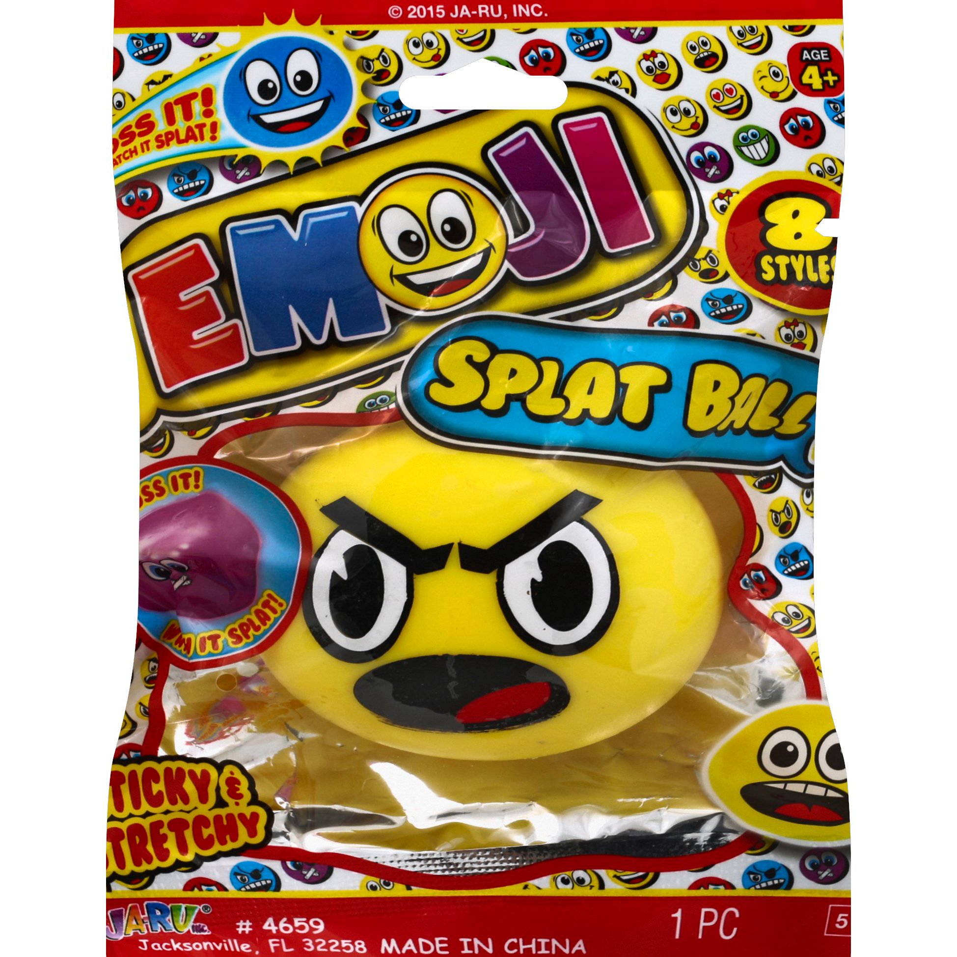 JaRu Emoji Splat Ball Shop Toys at HEB