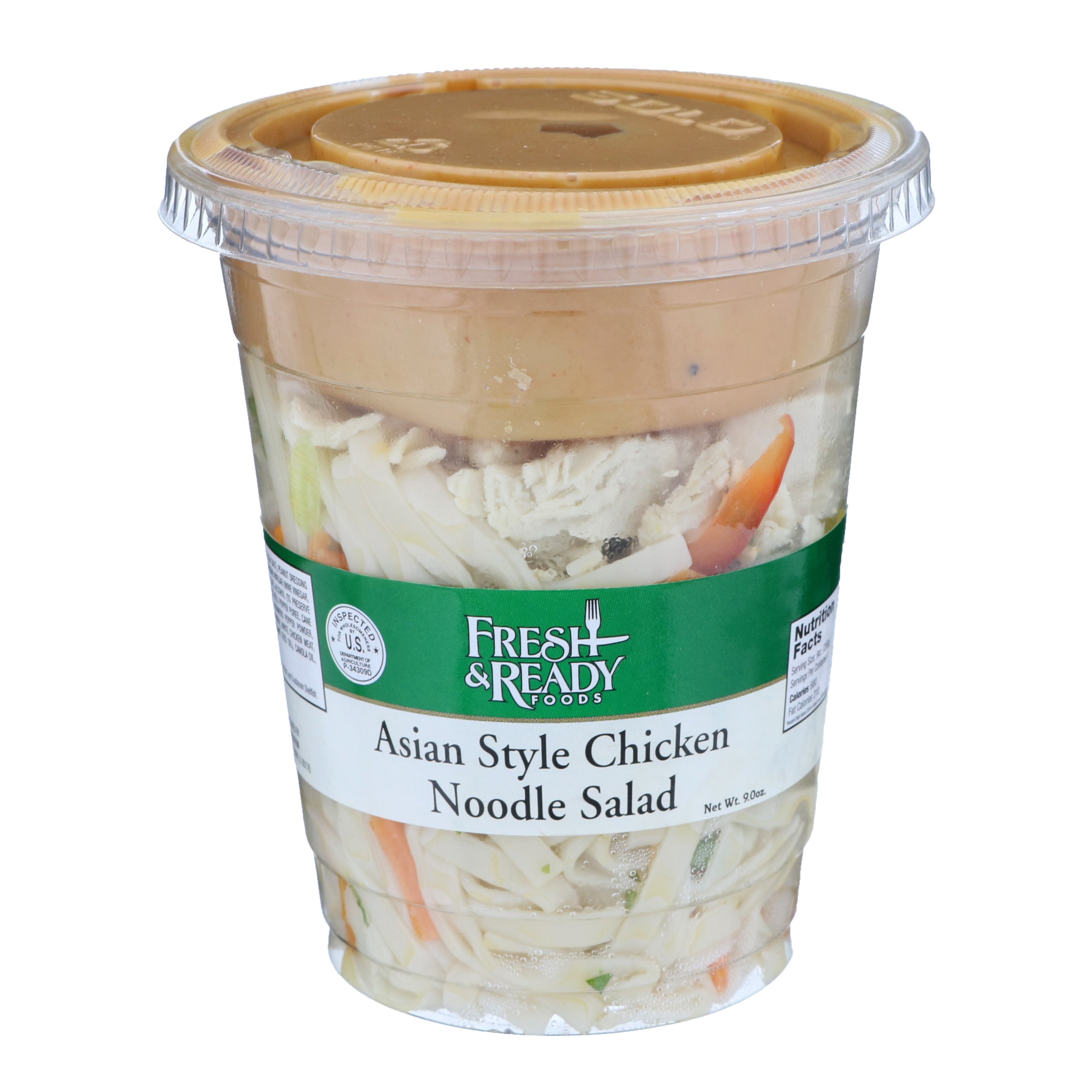 Fresh & Ready Foods Asian Style Chicken Noodle Salad Shop Snack Trays