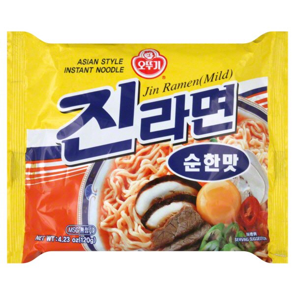 Ottogi Instant Jin Ramen Mild, 4.23 oz | Central Market - Really