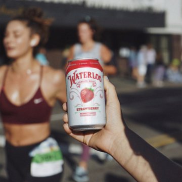 Waterloo Strawberry Sparkling Water 12 pk Cans