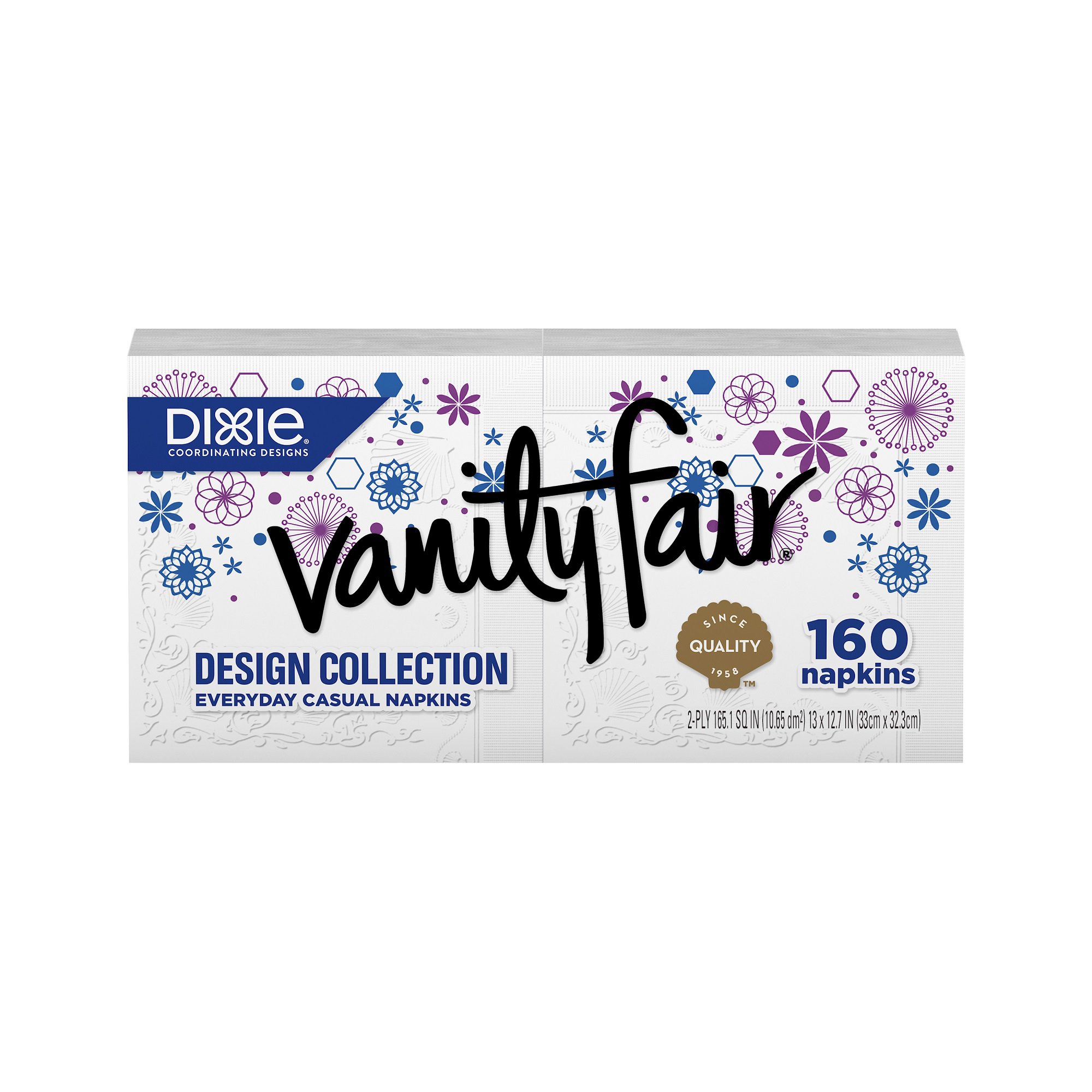 Vanity Fair Design Collection Everyday Napkins Shop Napkins Table Cloths At H E B