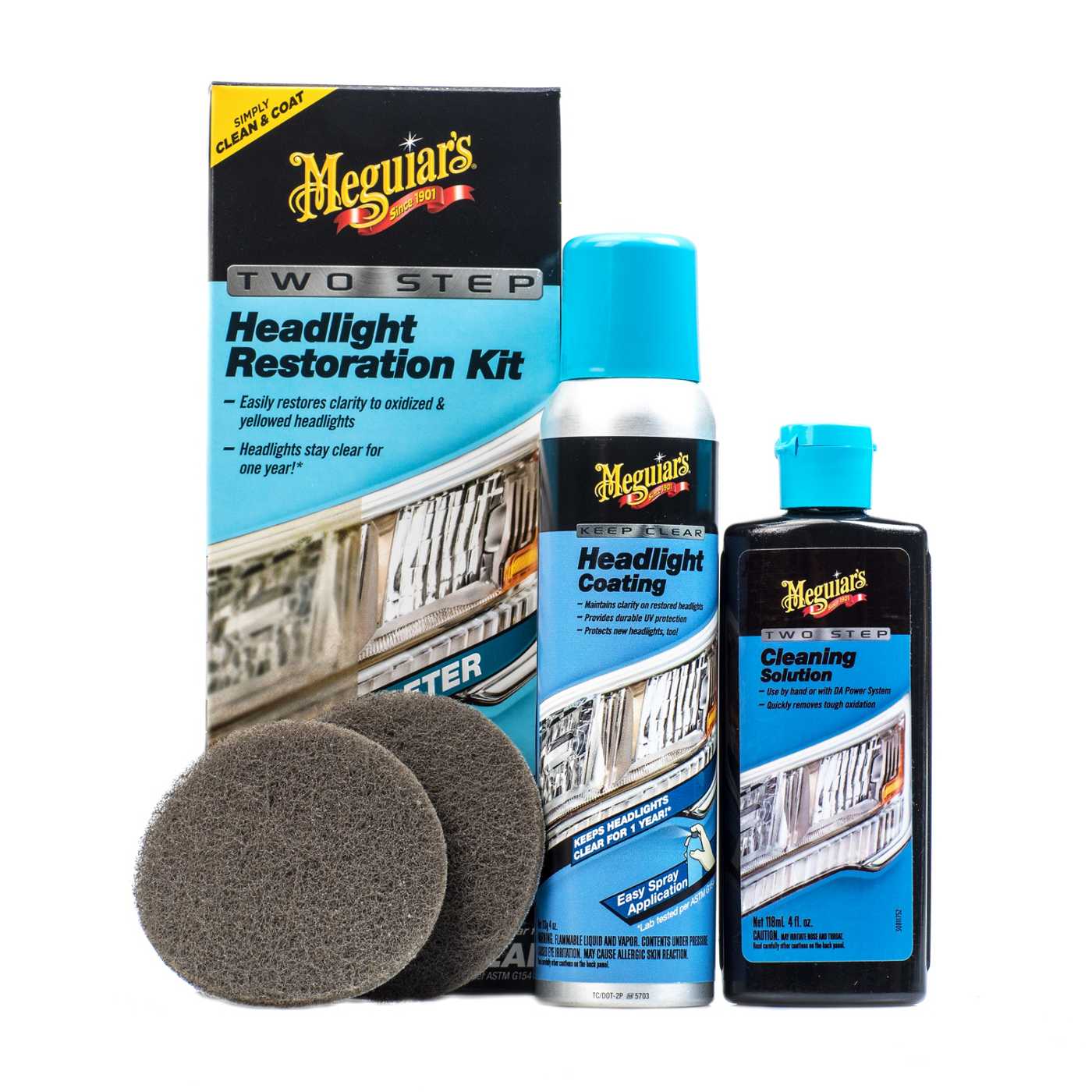 Meguiar's Two Step Headlight Restoration Kit; image 2 of 2