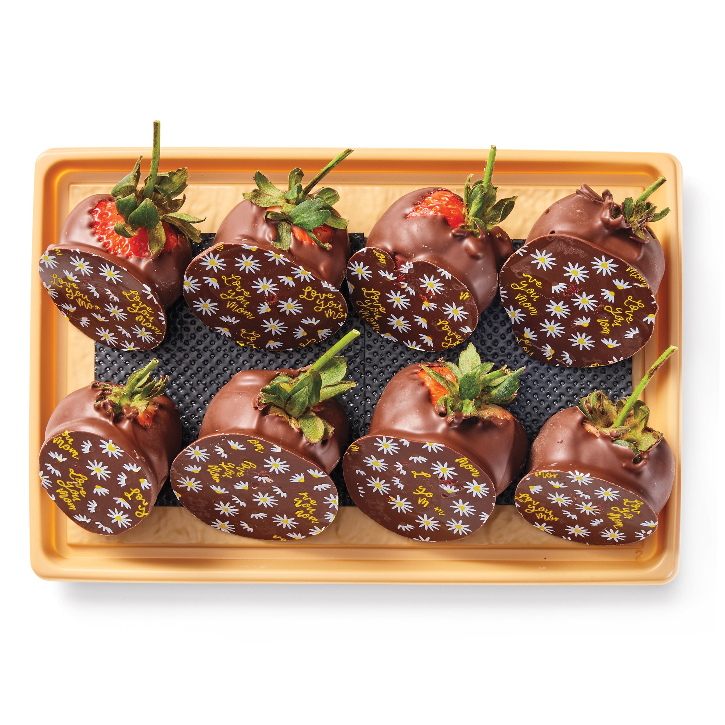 HEB Bakery Gourmet ChocolateDipped Strawberries Hugs & Kisses