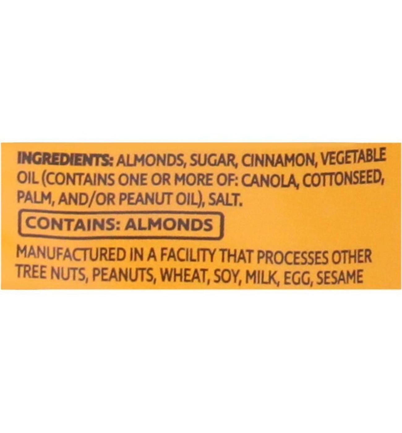 H-E-B Churro Cinnamon Sugar-Coated Roasted Blanched Almonds; image 4 of 4