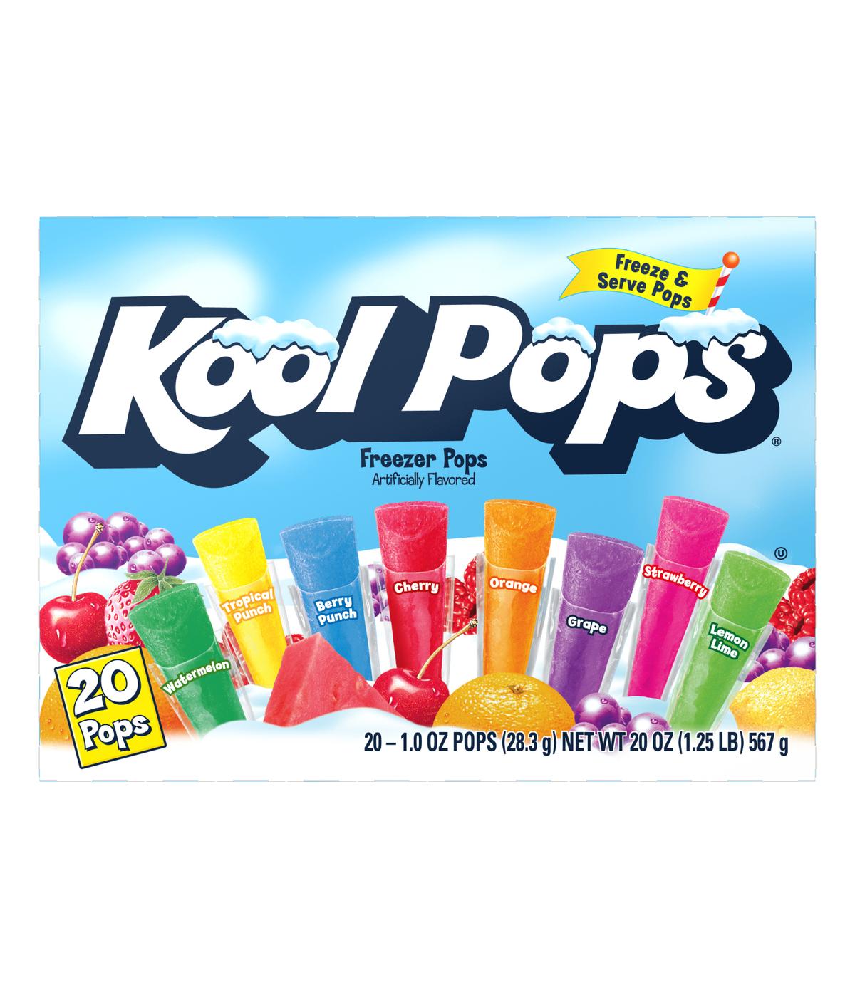 Kool Pops Freezer Bars - Assorted Flavors; image 1 of 4