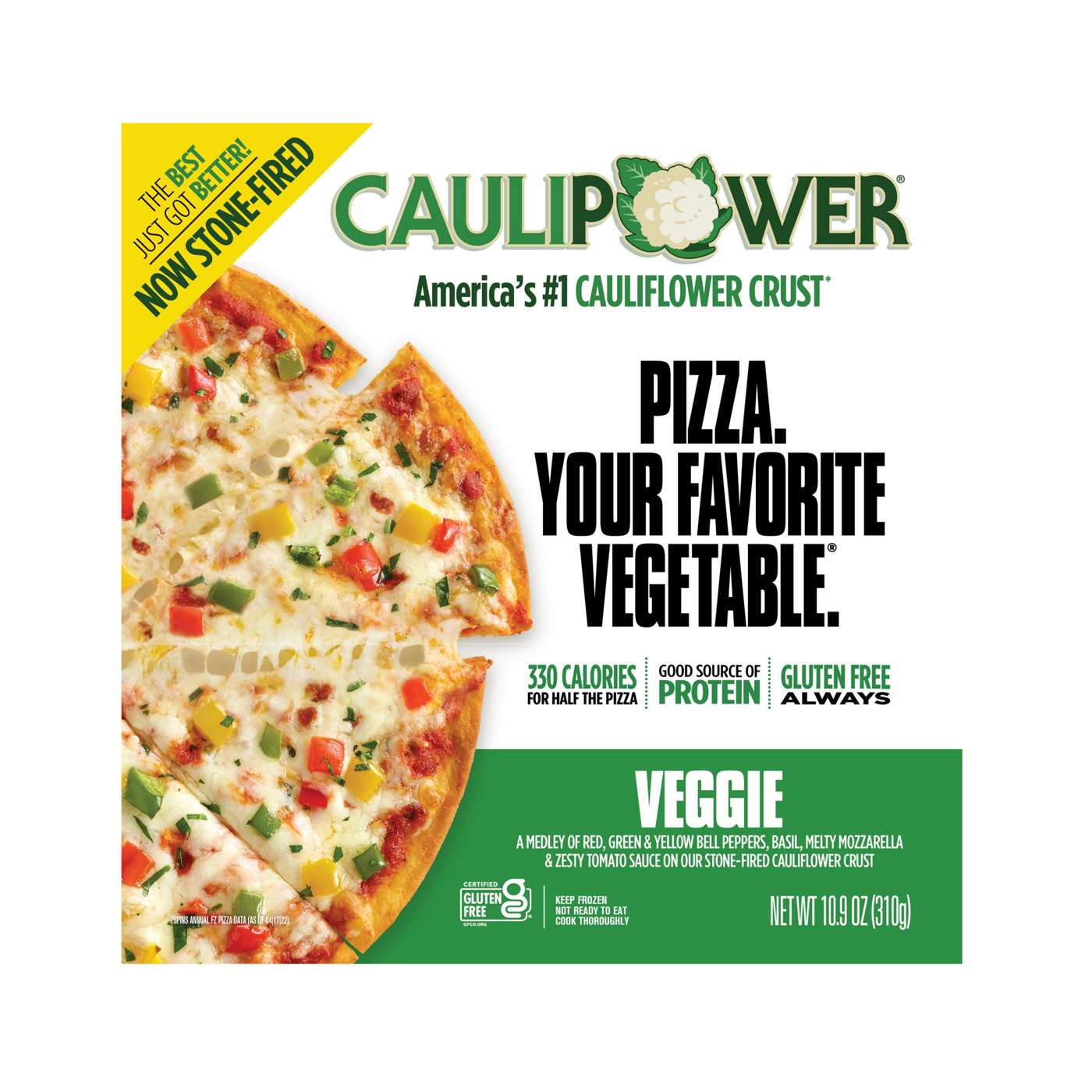 Caulipower Veggie Cauliflower Pizza; image 1 of 2