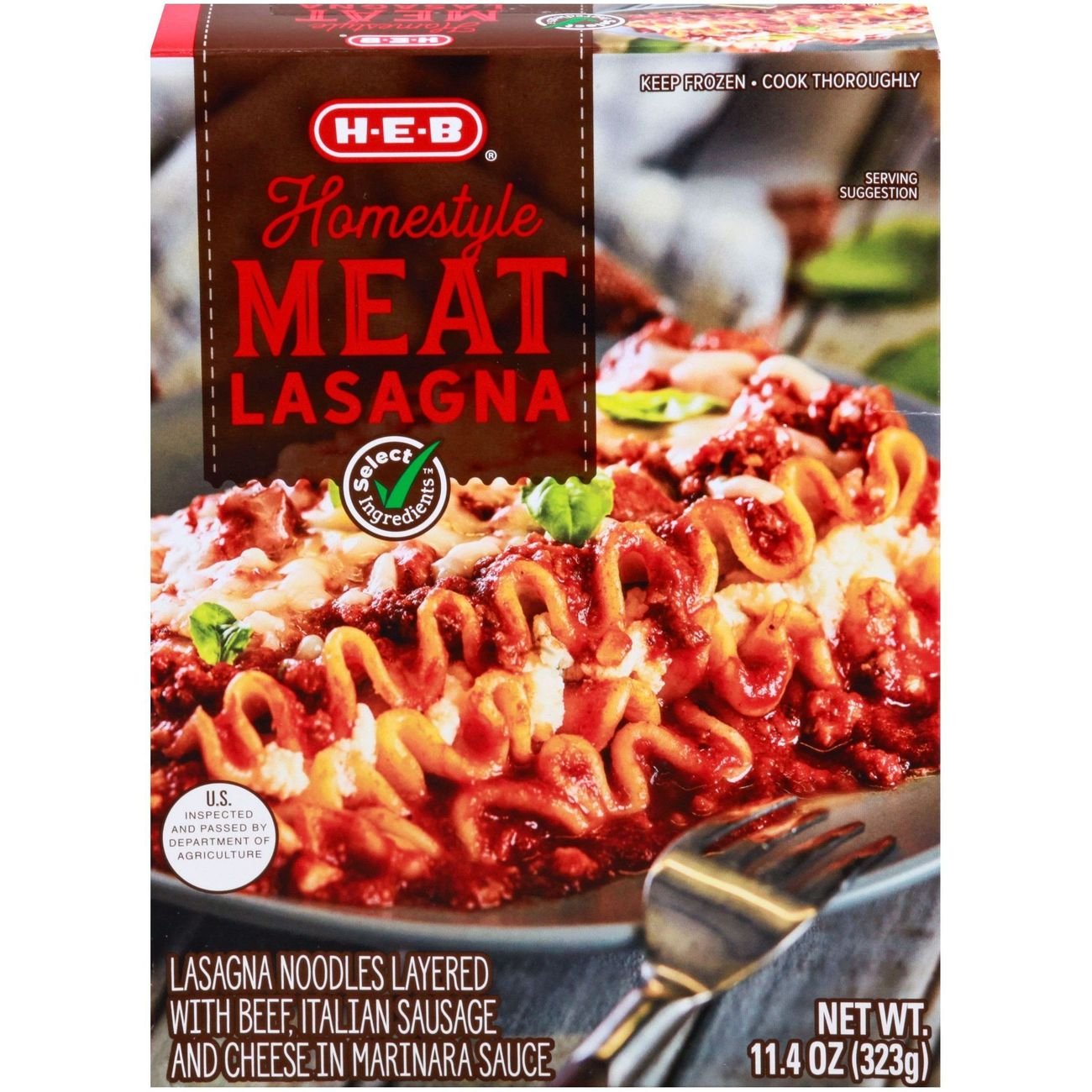 H-E-B Lasagna