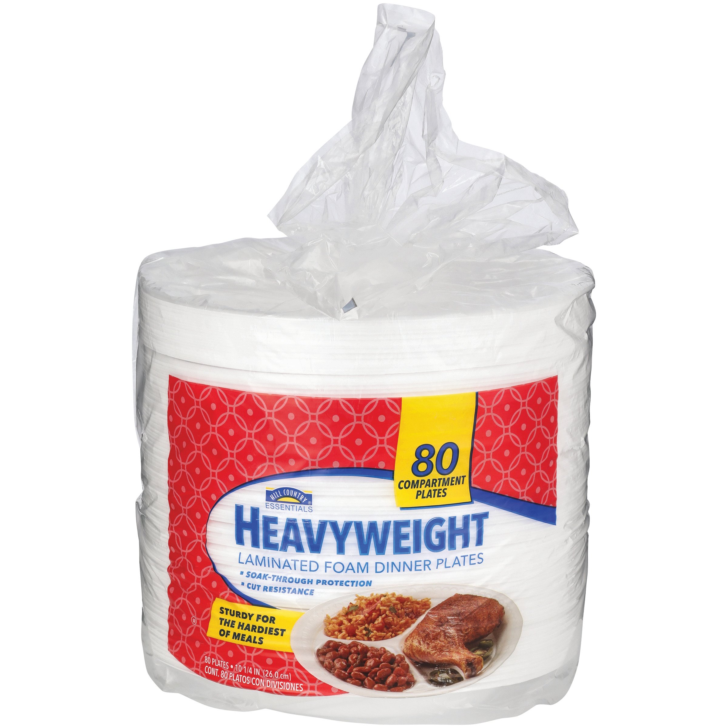 Hefty Foam Plates, Soak Proof, 8 7/8 - 100 count