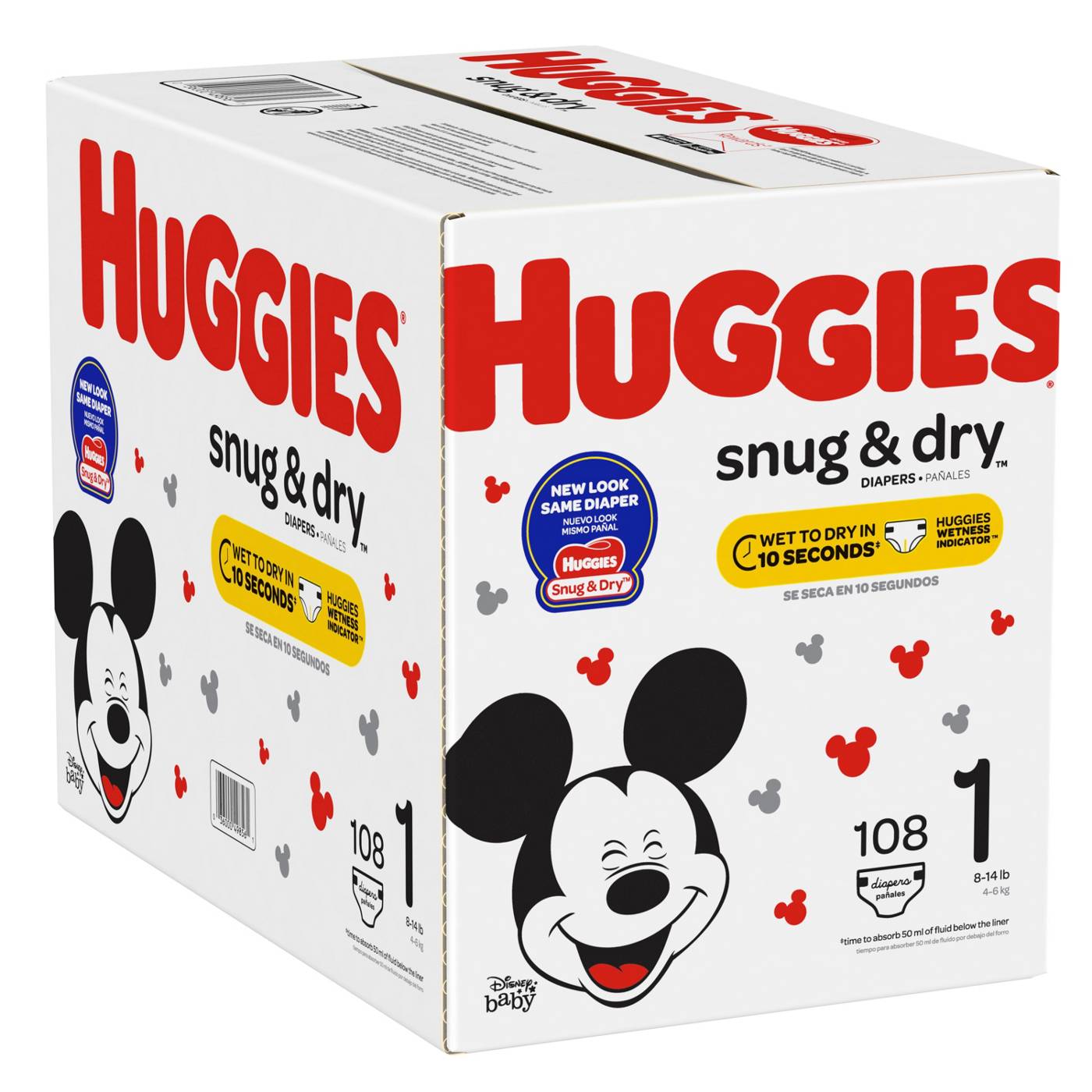 Huggies Snug Dry Diapers 108 ct Shop Diapers at H-E-B