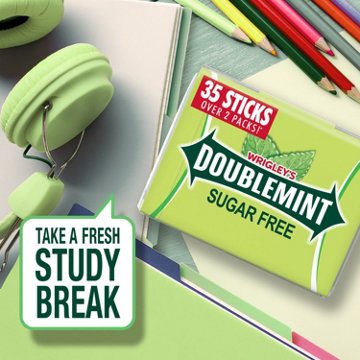 Doublemint Chewing Gum - Mega Pack, 35 pc