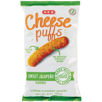 H-E-B Cheese Puffs - Sweet Jalapeño