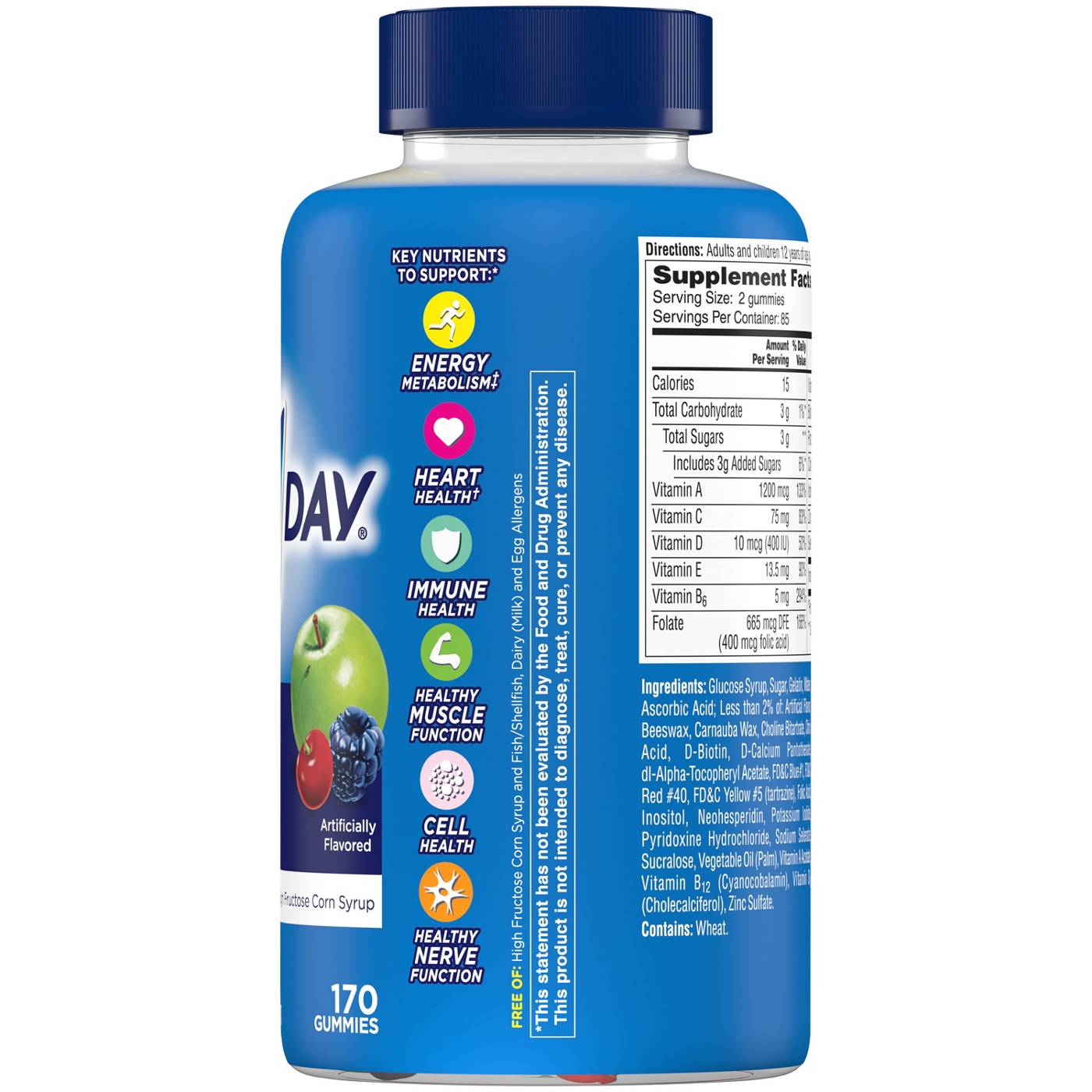 One A Day Vitacraves Mens Multi Gummies; image 4 of 4