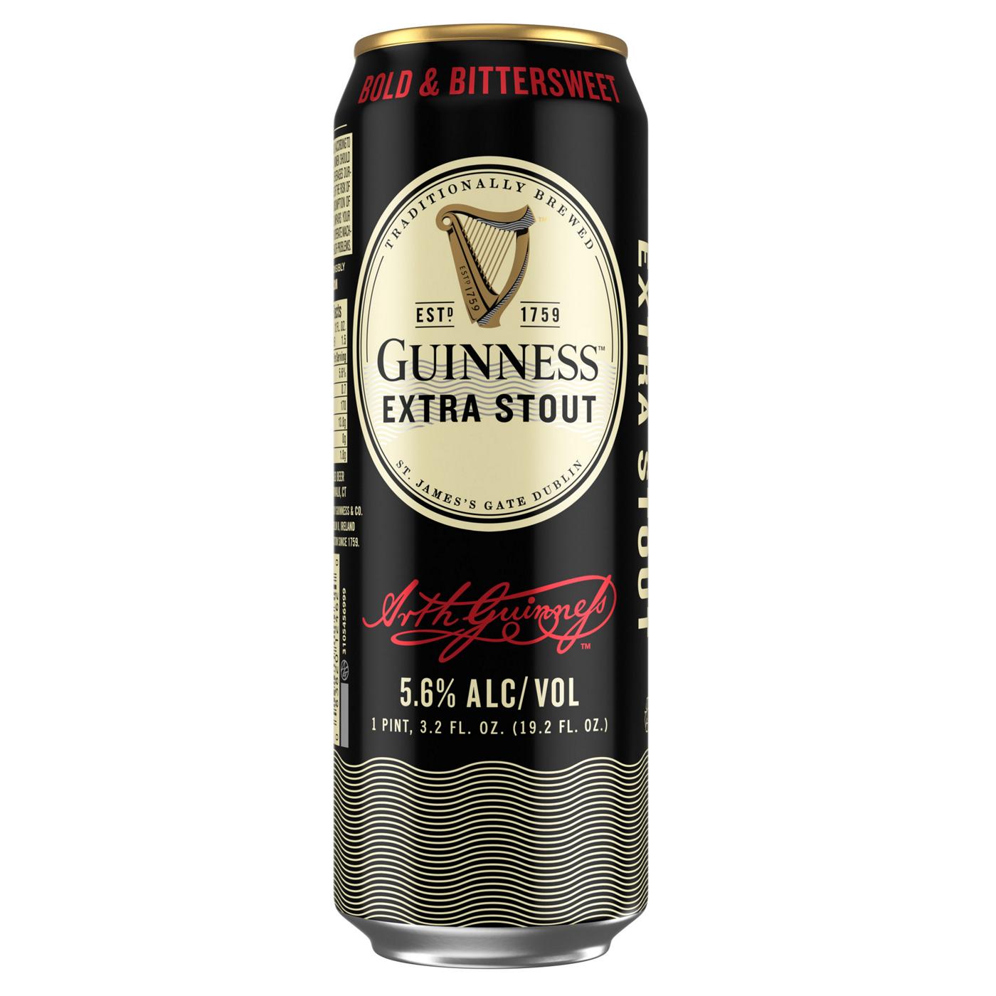 Guinness Extra Stout Beer; image 1 of 4