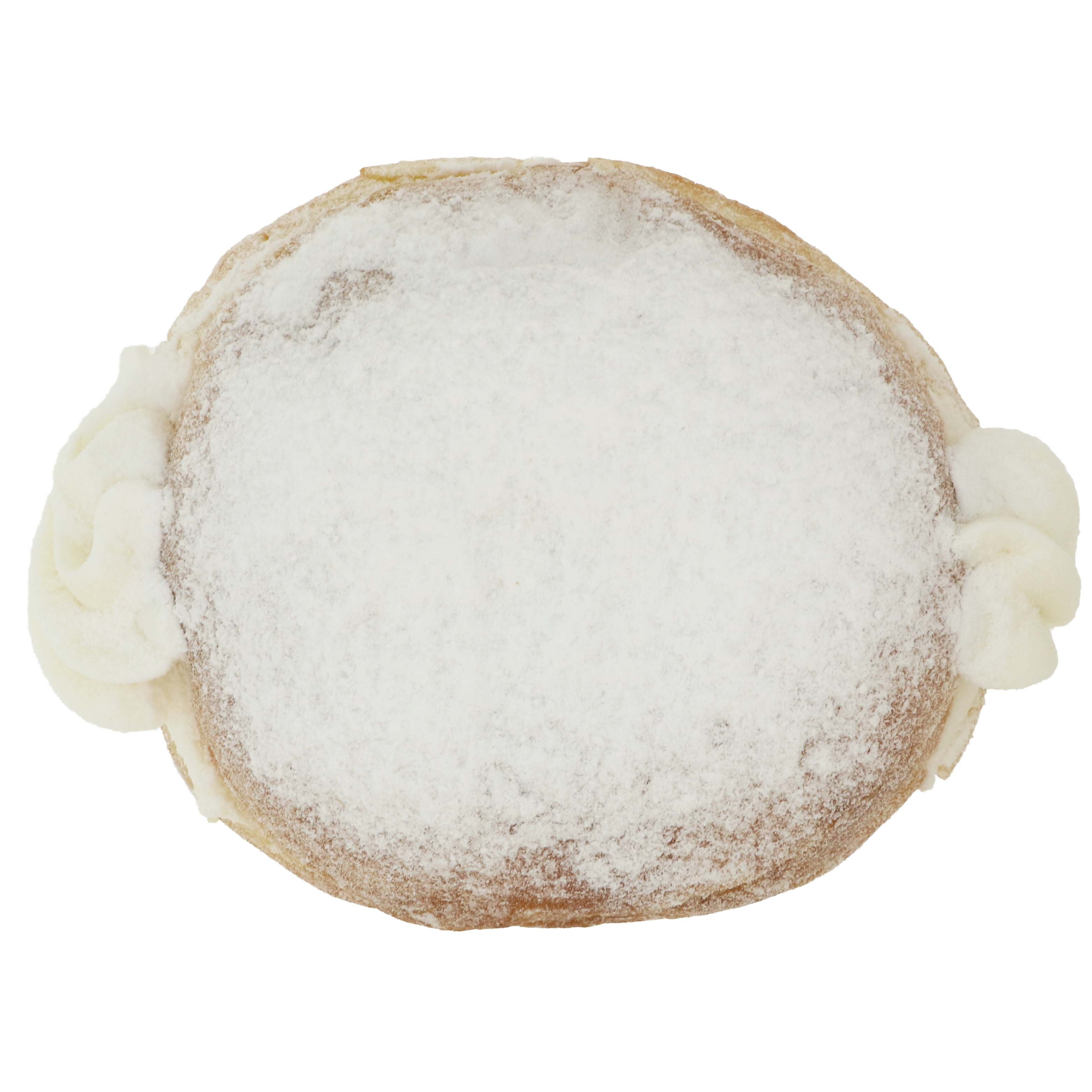 HEB Vanilla Buttercream Filled Bismark with Donut Sugar Shop