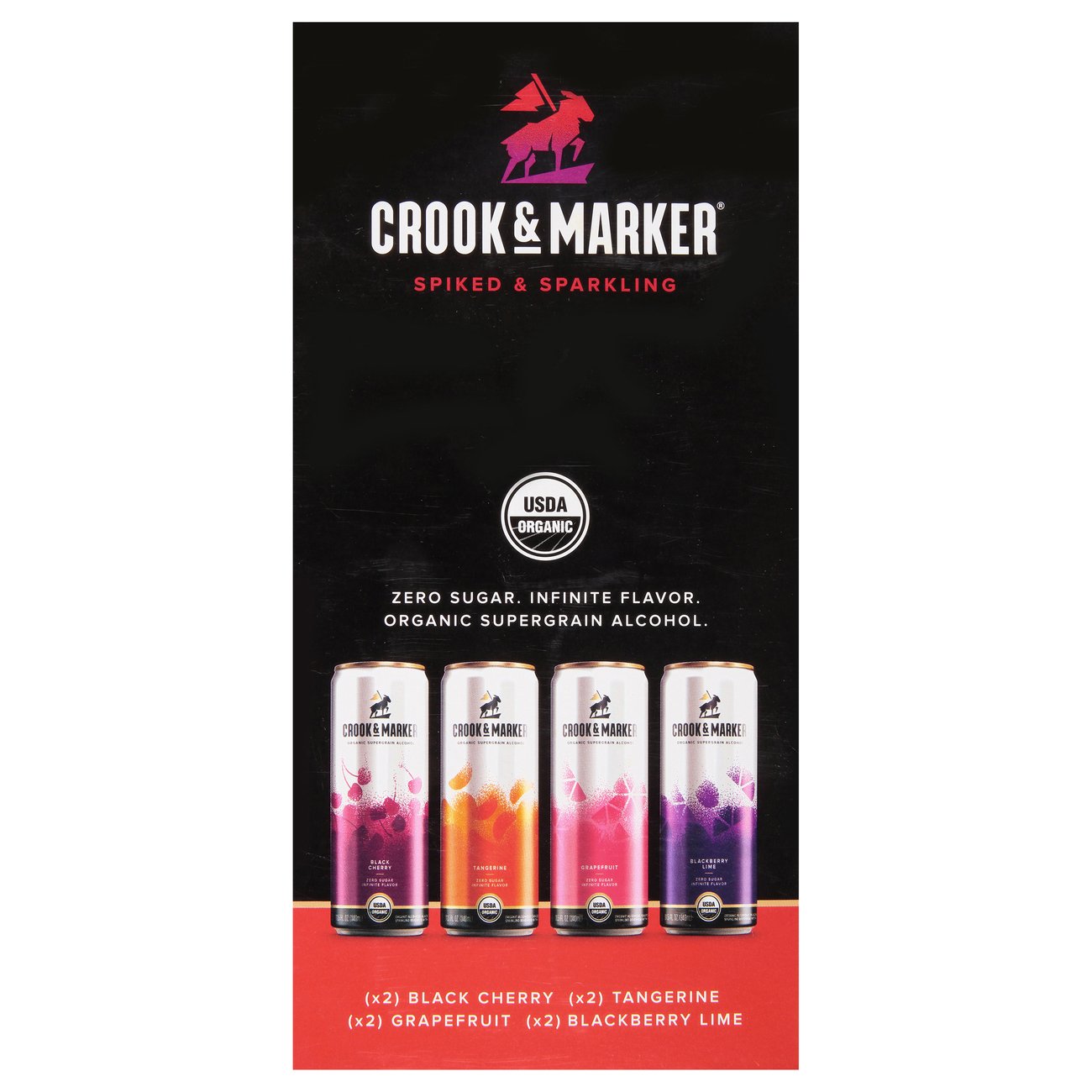 Crook & Marker Cans Variety Pack 11.5 oz Shop Malt beverages