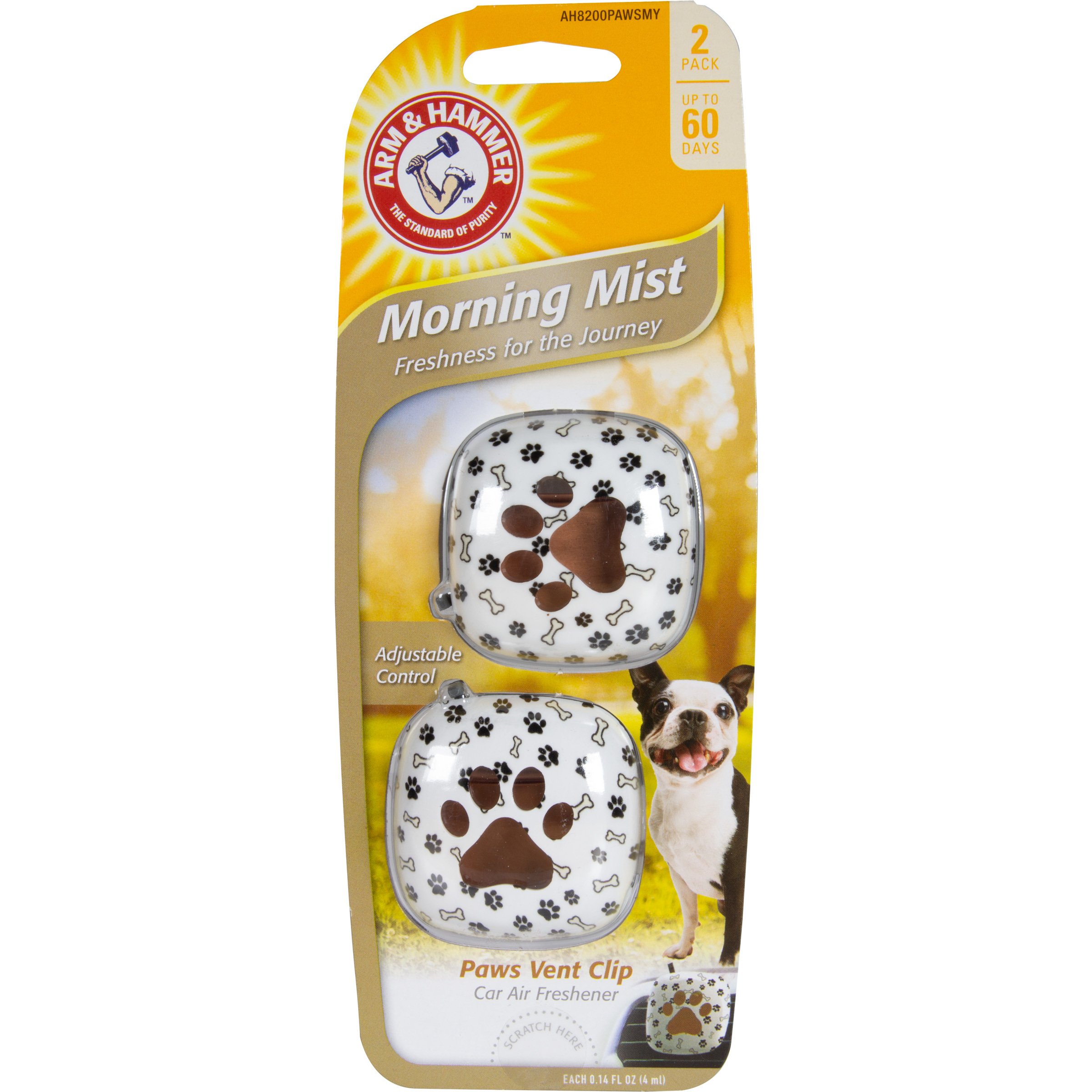 Arm & Hammer Paws Vent Clip Auto Air Freshener Shop Air Fresheners at