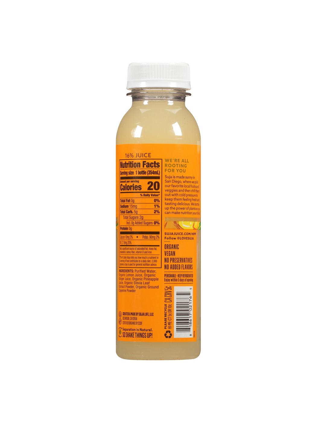 Suja Ginger Love Organic Cold-Pressed Juice; image 2 of 2