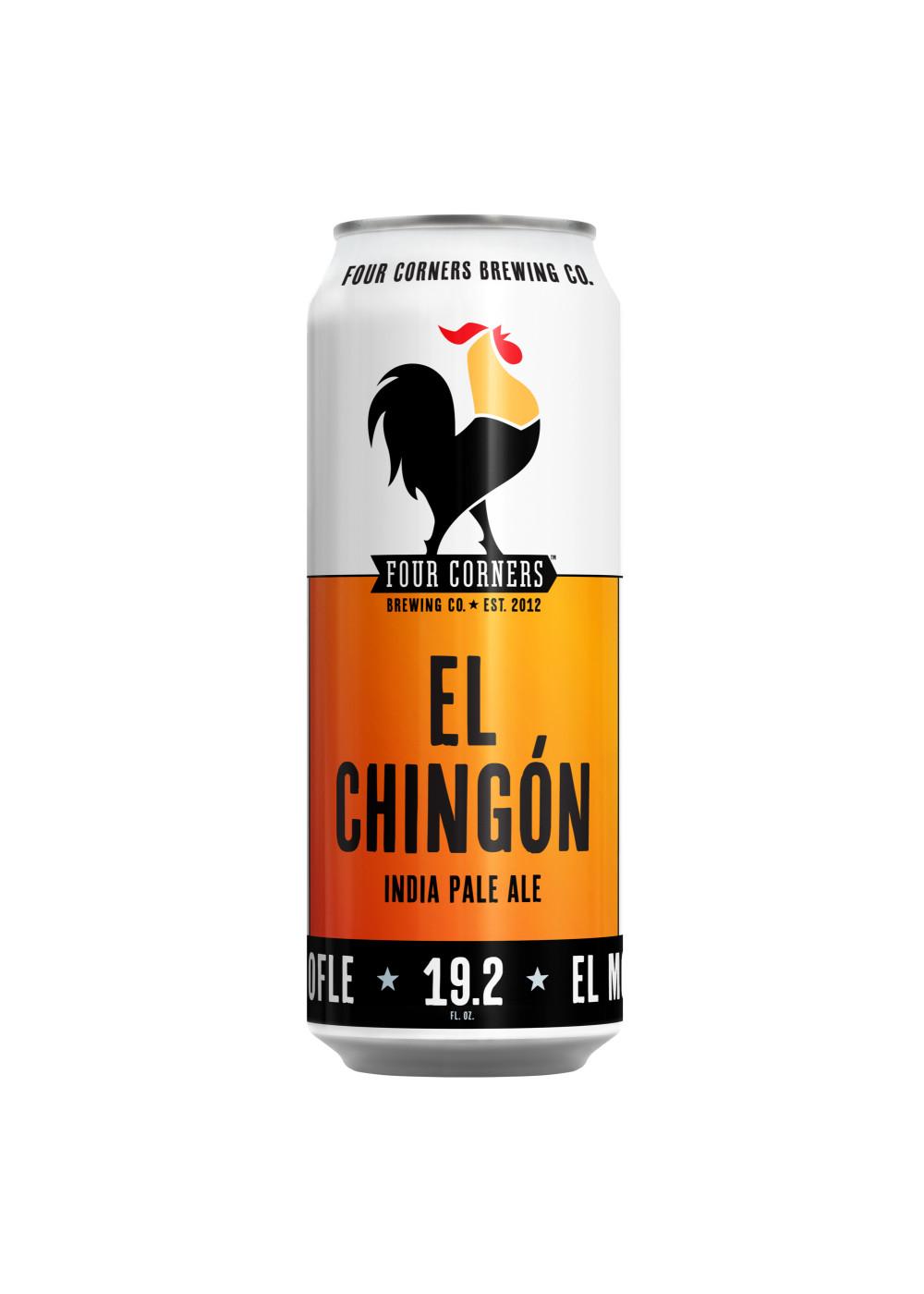 Four Corners El Chingon IPA Beer; image 1 of 3